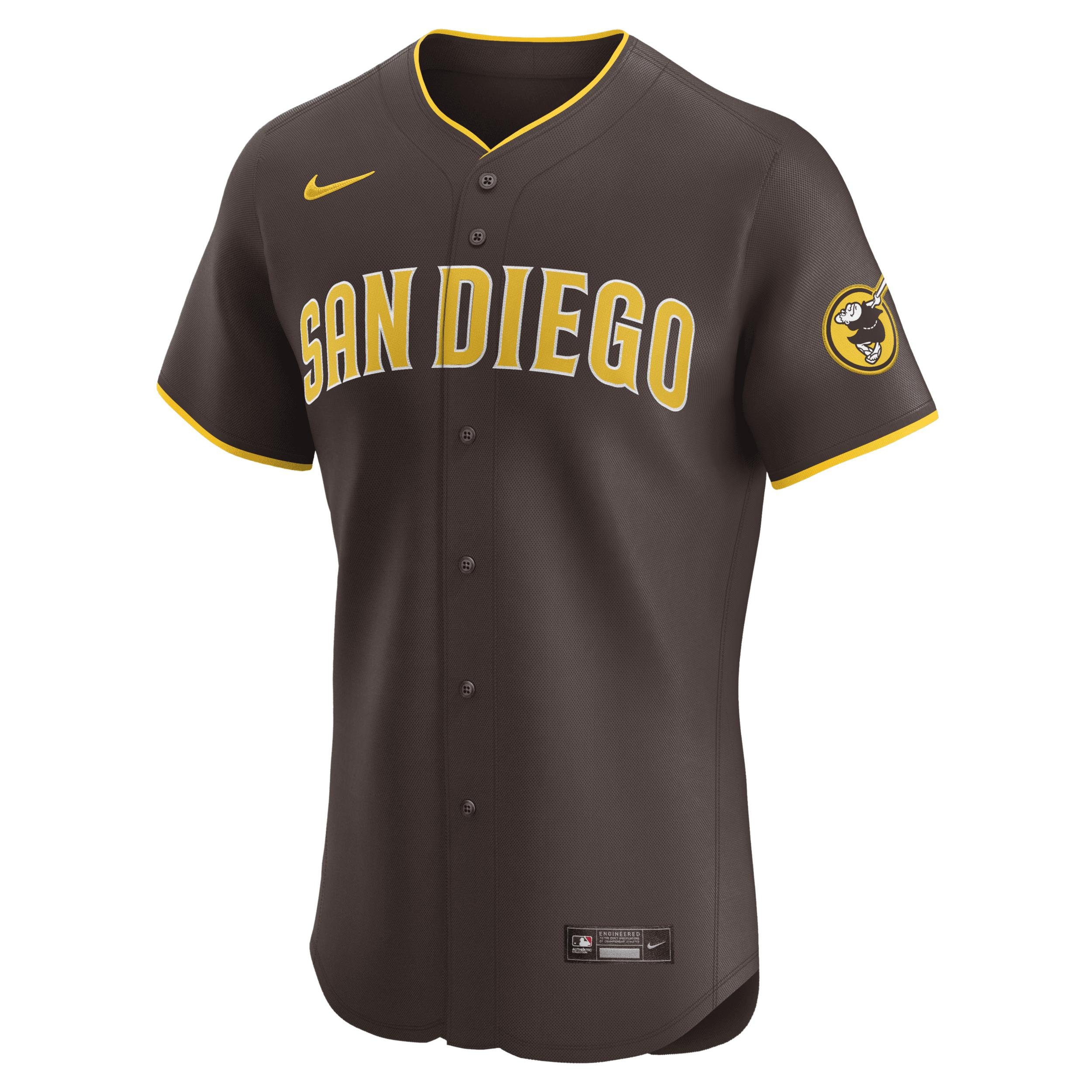 San Diego Padres Nike Men's Dri-FIT ADV MLB Elite Jersey by NIKE