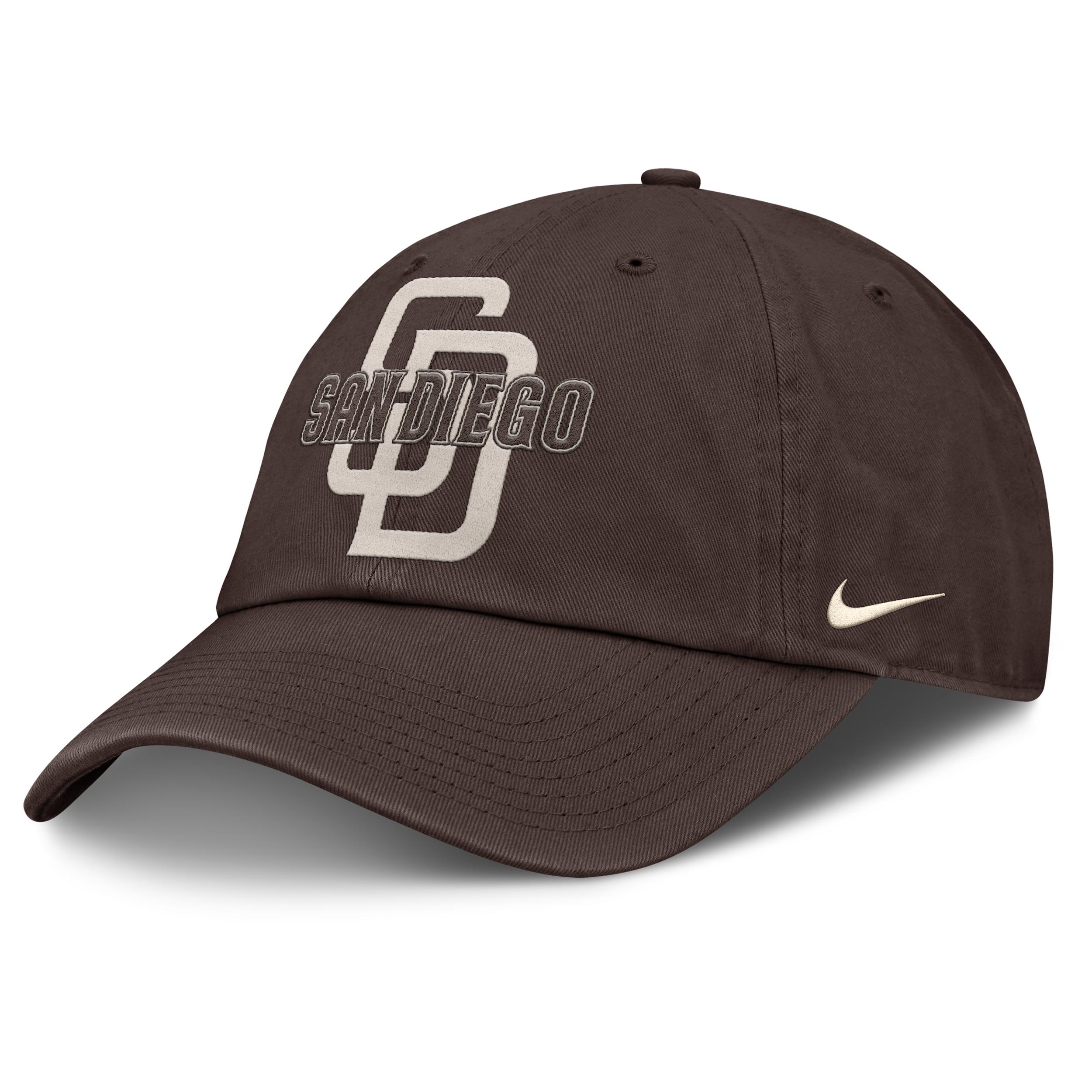 San Diego Padres Statement Club Menâs Nike Men's MLB Adjustable Hat by NIKE