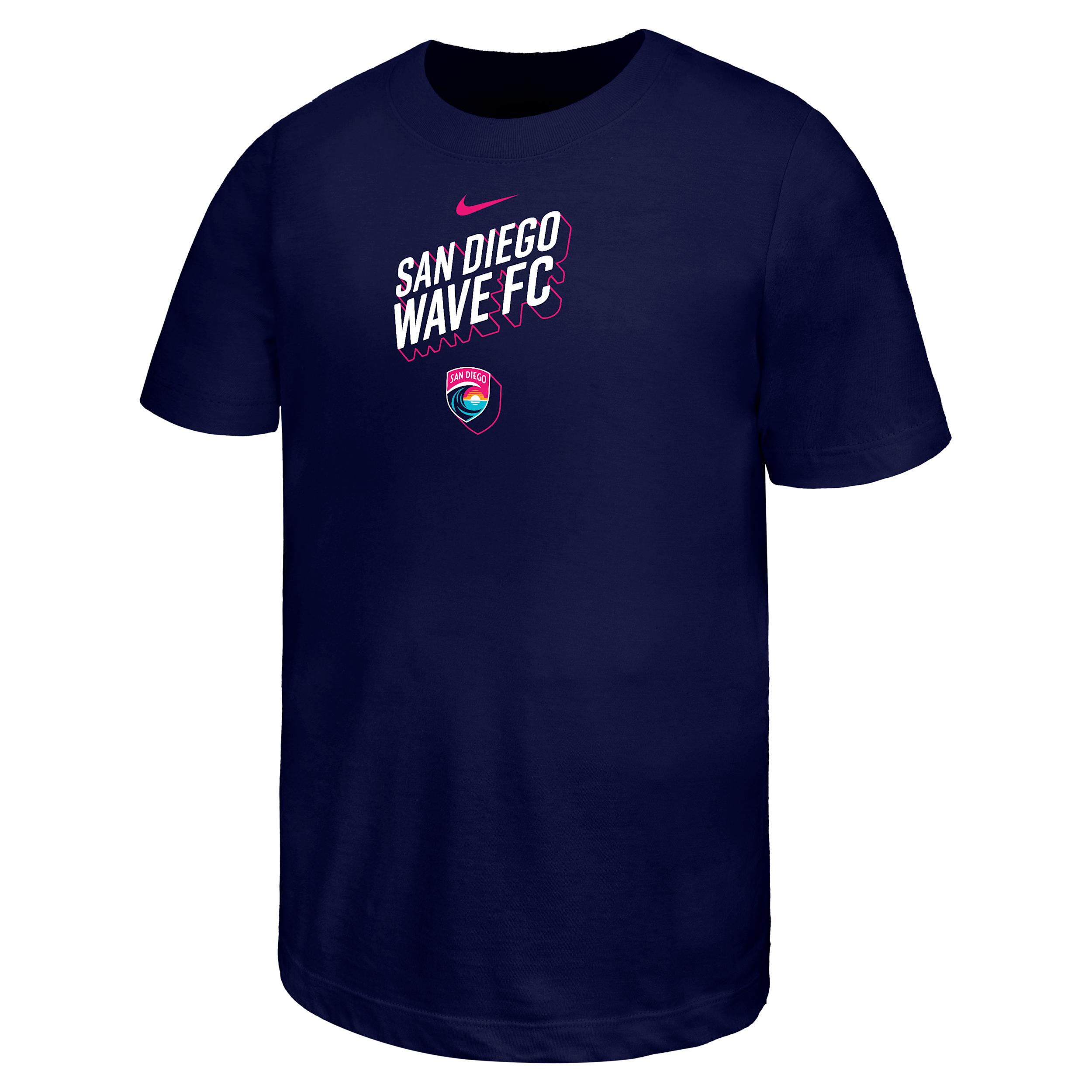 San Diego Wave Big Kids' Nike Cotton T-Shirt by NIKE