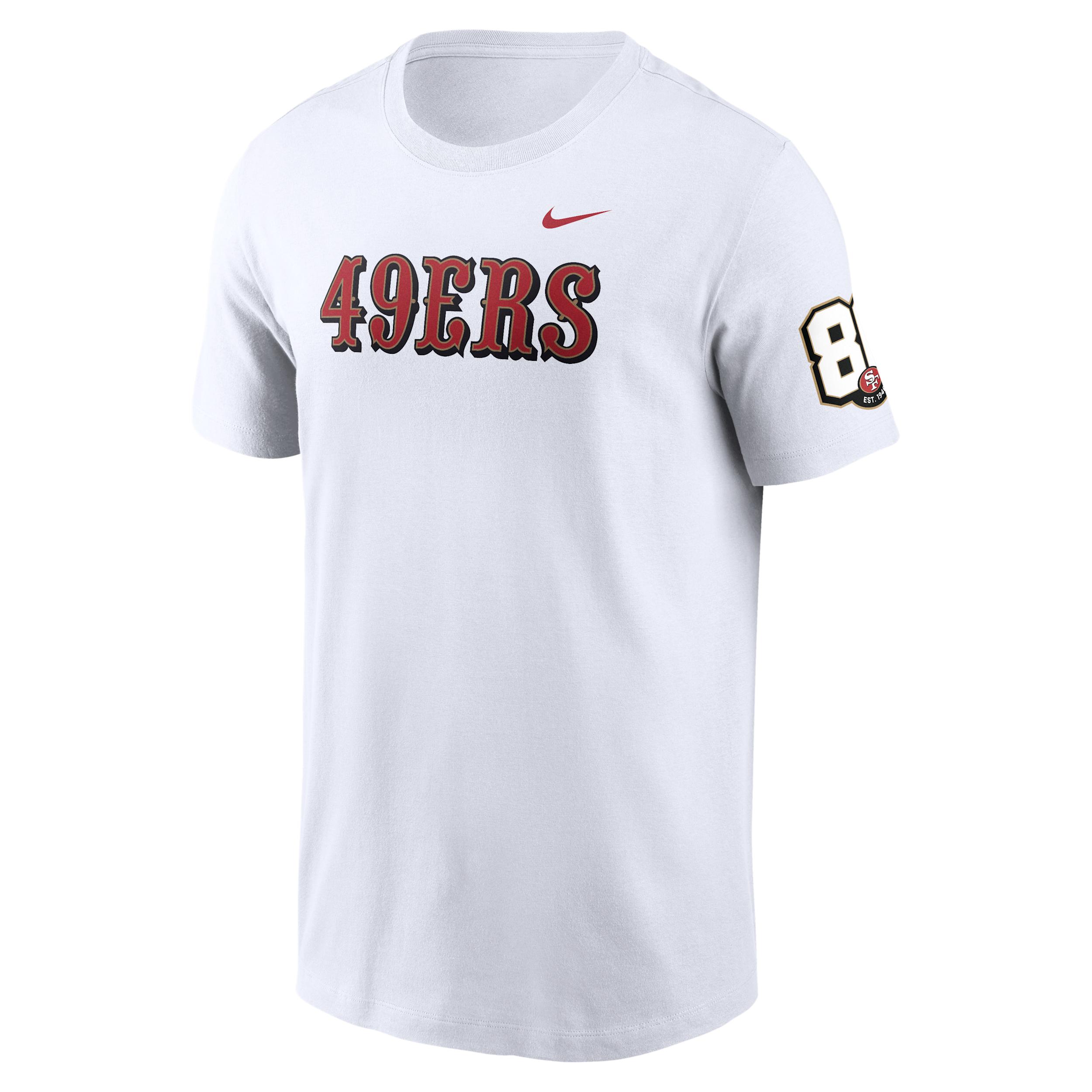 San Francisco 49ers 80th Anniversary Goal Line Stand Nike Men's NFL T-Shirt by NIKE