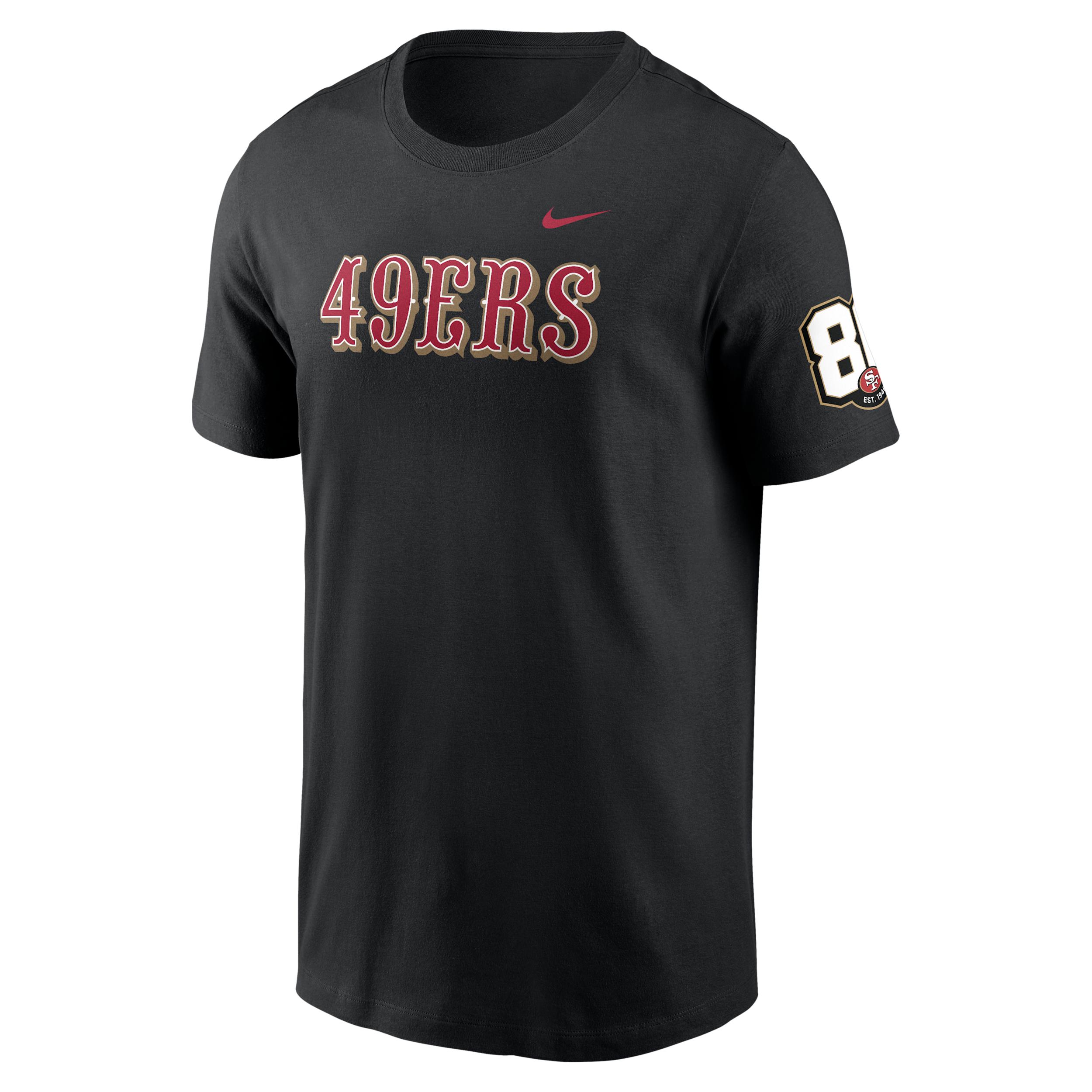San Francisco 49ers 80th Anniversary Goal Line Stand Nike Men's NFL T-Shirt by NIKE
