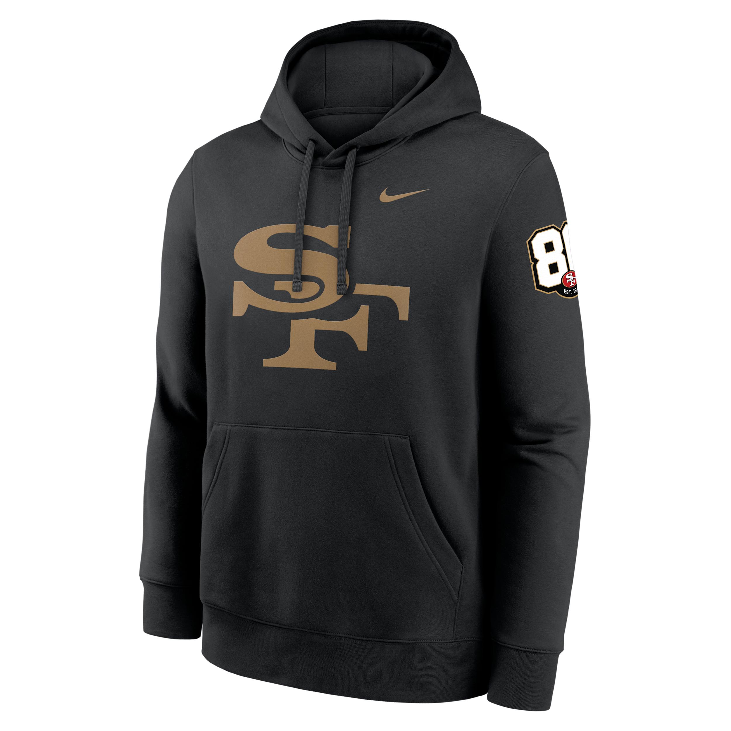 San Francisco 49ers 80th Anniversary Third Down Stop Club Nike Men's NFL Pullover Hoodie by NIKE