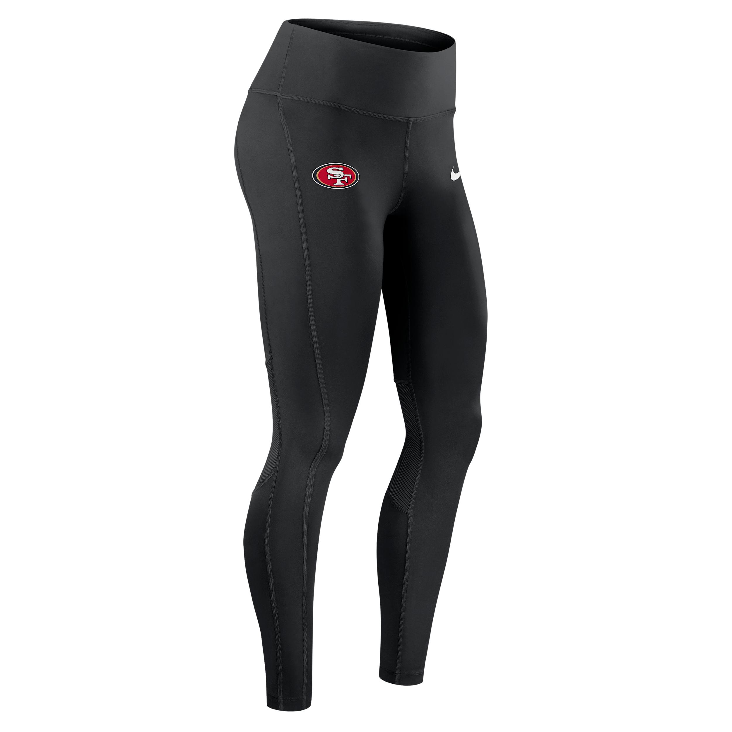 San Francisco 49ers Epic Fast Nike Women's Dri-FIT NFL Leggings by NIKE