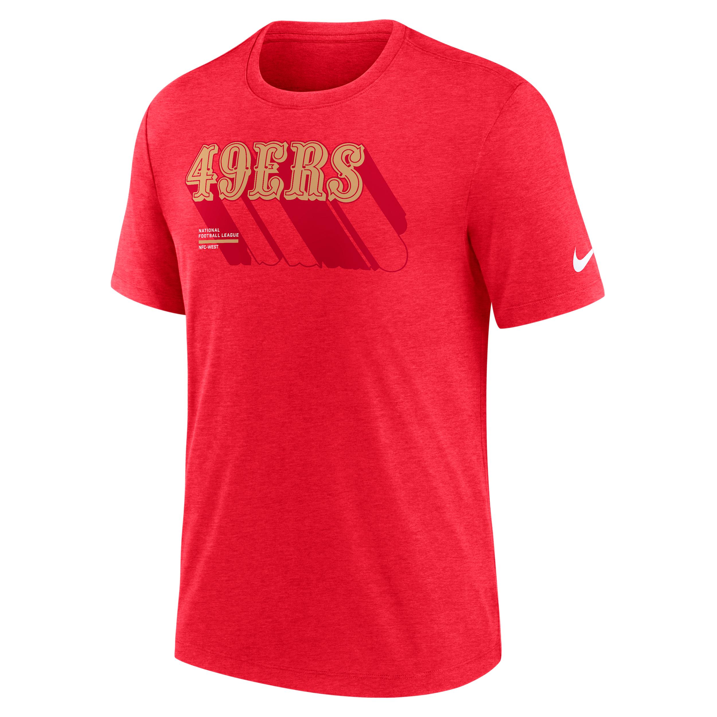 San Francisco 49ers Long Pass Nike Men's NFL T-Shirt by NIKE