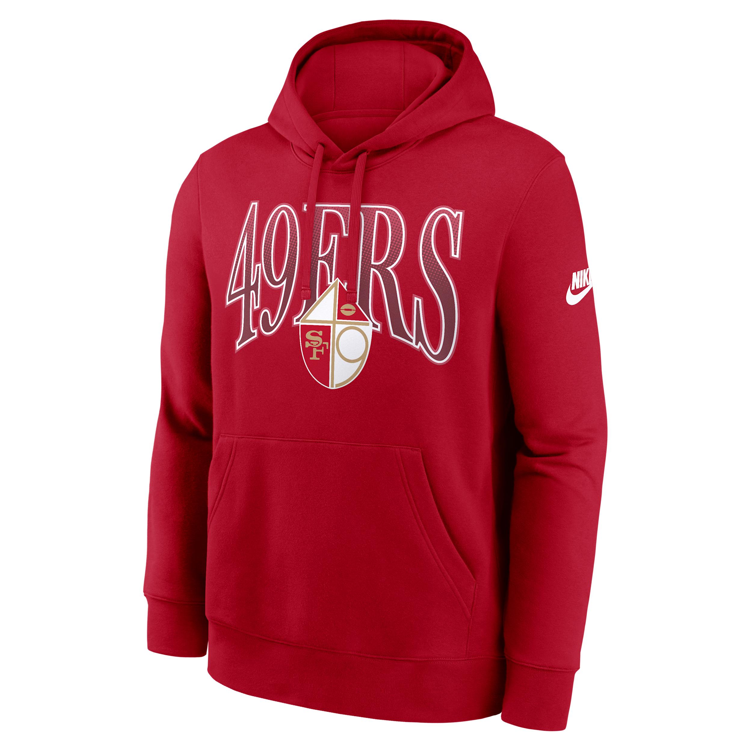 San Francisco 49ers Rewind Club Nike Men's NFL Pullover Hoodie by NIKE