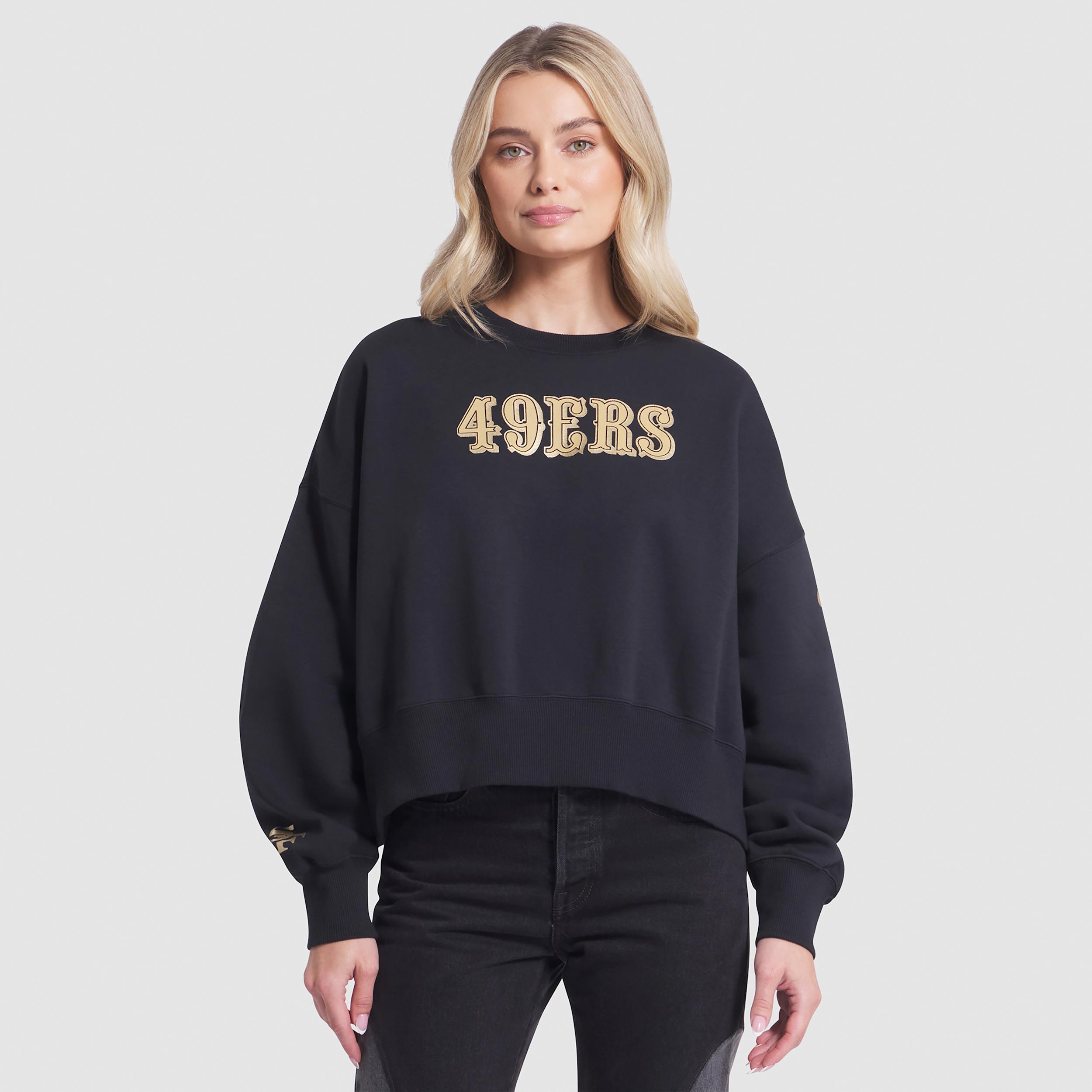 San Francisco 49ers Rivalries Collection Oversized Nike Women's NFL Pullover Crew by NIKE