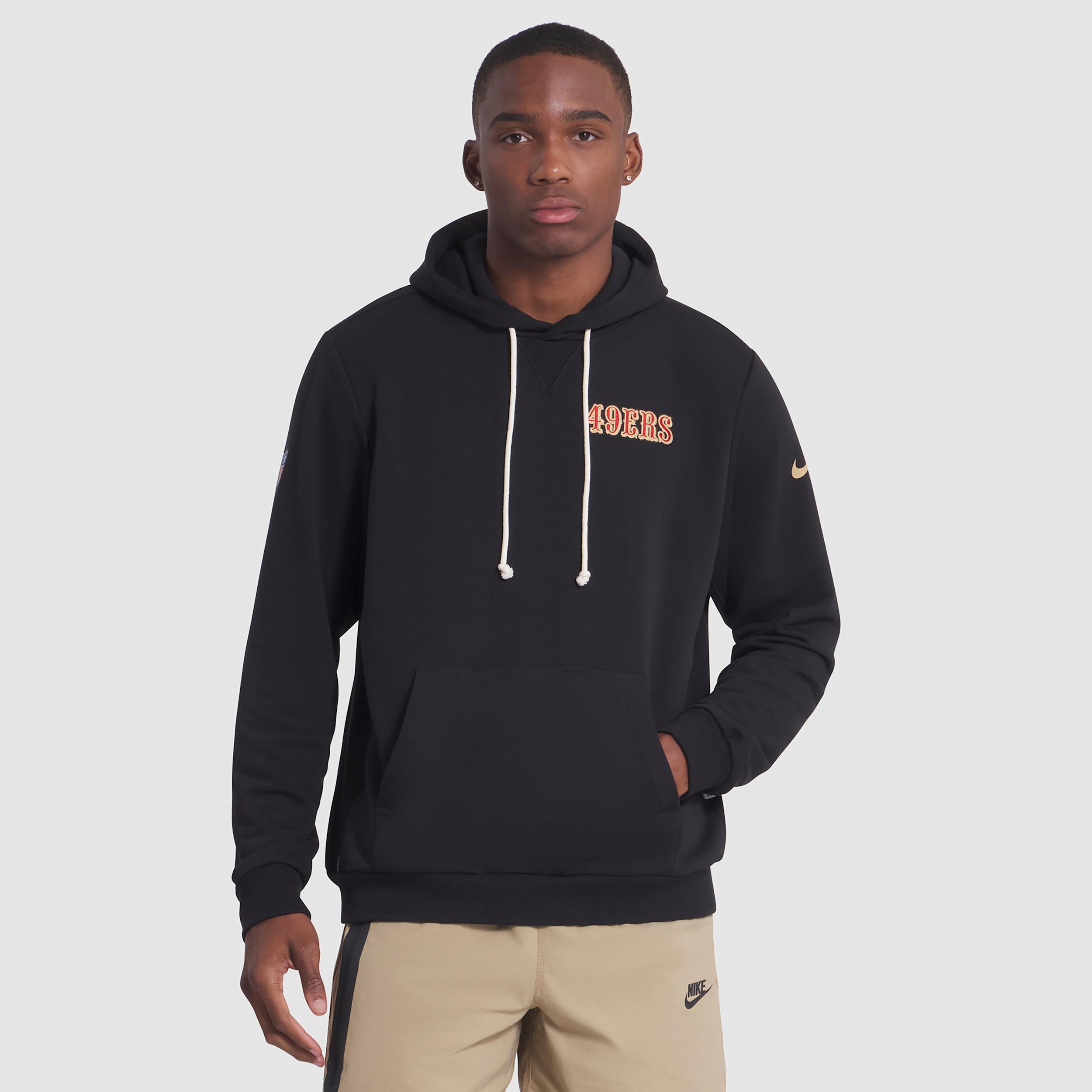 San Francisco 49ers Rivalries Collection Sideline Nike Men's Dri-FIT NFL Pullover Hoodie by NIKE