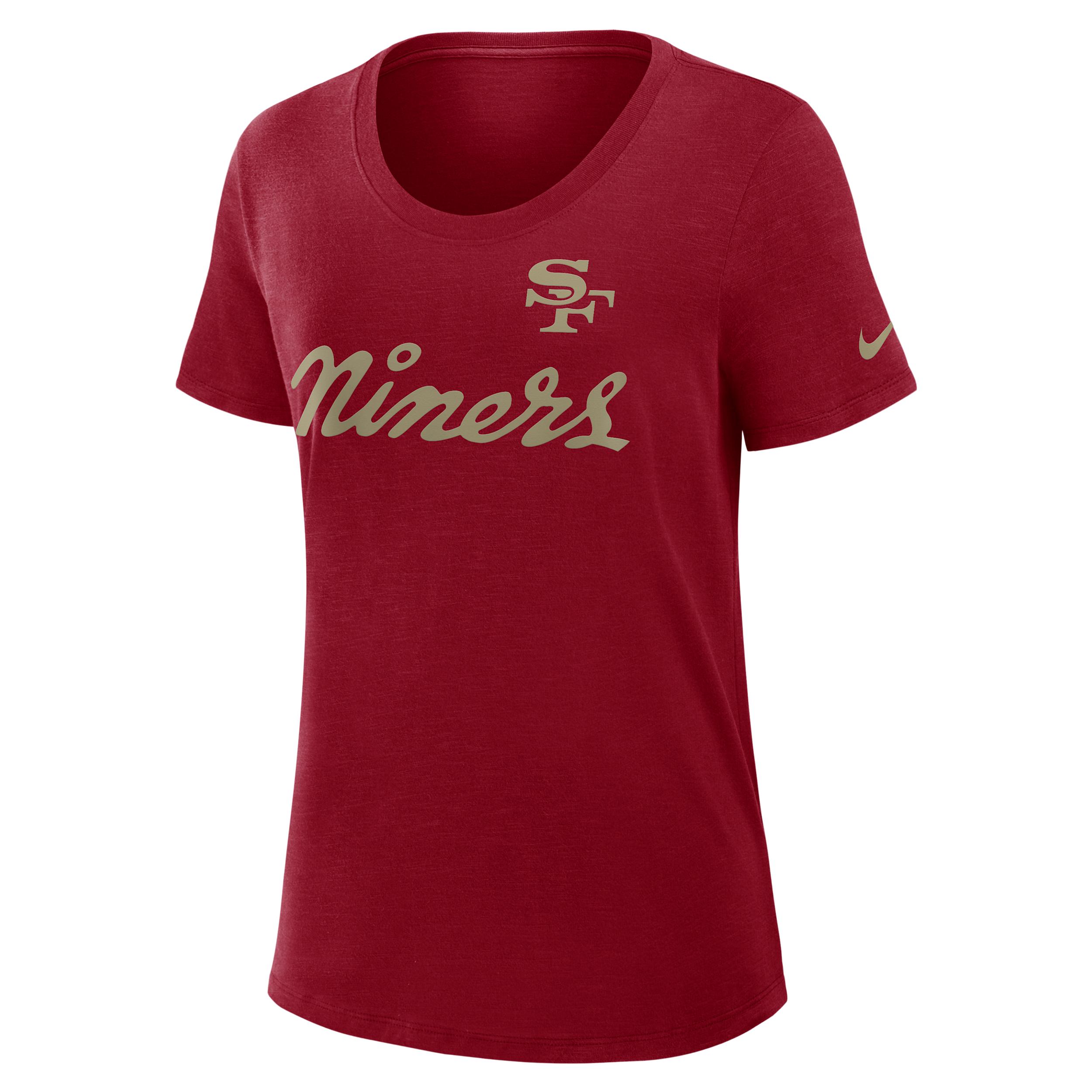 San Francisco 49ers Rivalries Collection Slub Nike Women's Dri-FIT NFL T-Shirt by NIKE