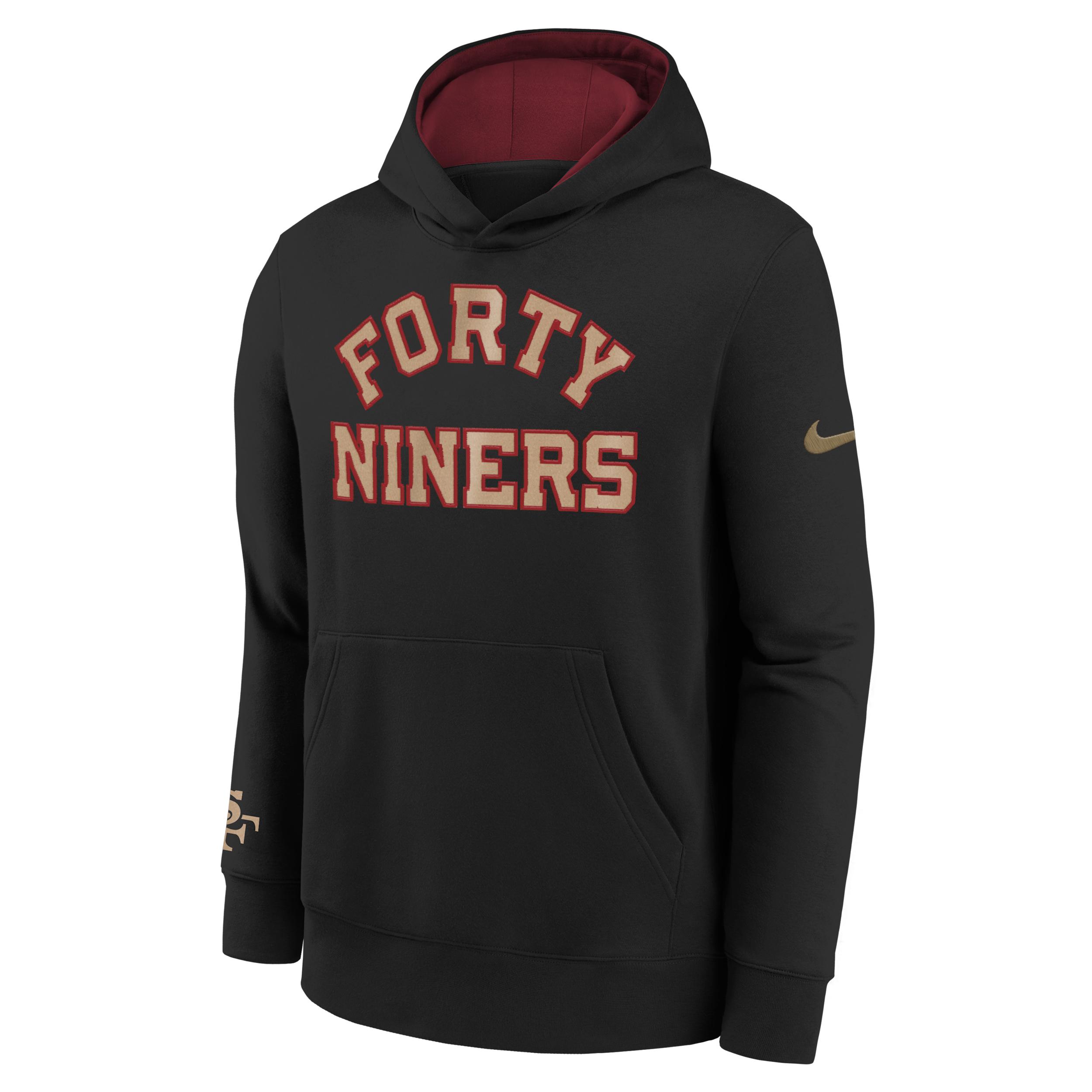 San Francisco 49ers Rivalry Club Big Kids' Nike NFL Pullover Hoodie by NIKE