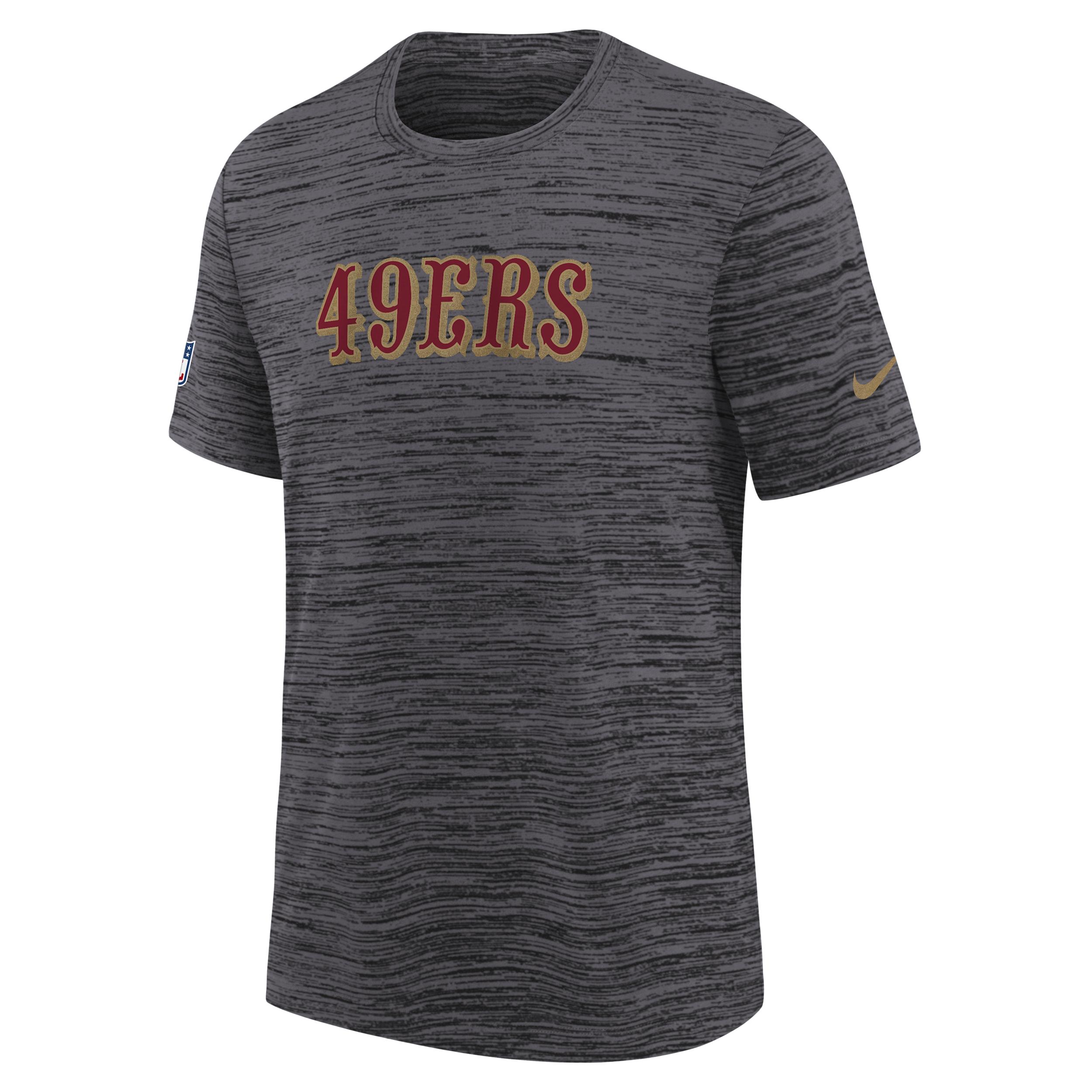 San Francisco 49ers Rivalry Sideline Velocity Big Kids' Nike Dri-FIT NFL T-Shirt by NIKE