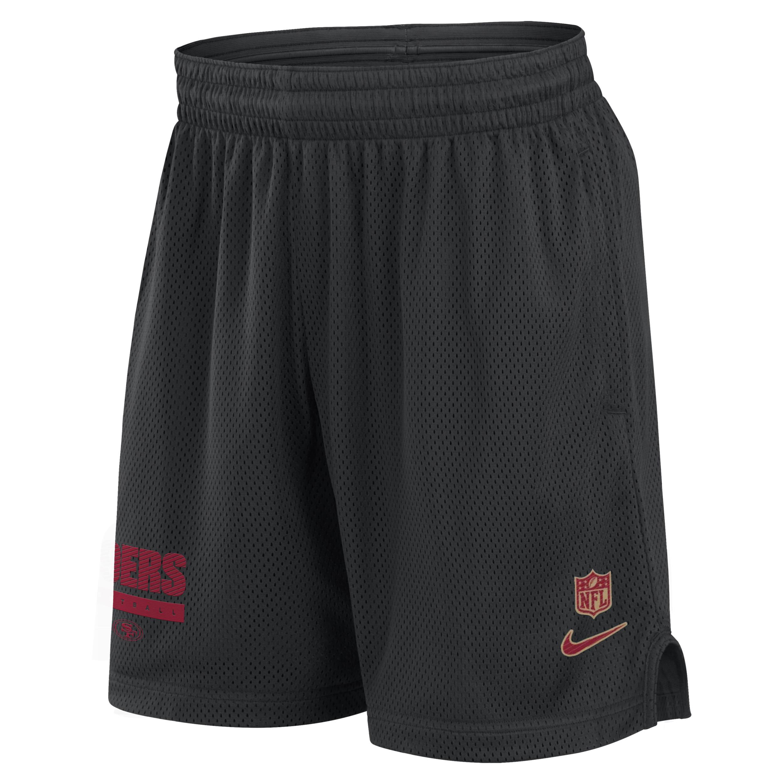 San Francisco 49ers Sideline Nike Men's Dri-FIT NFL Shorts by NIKE