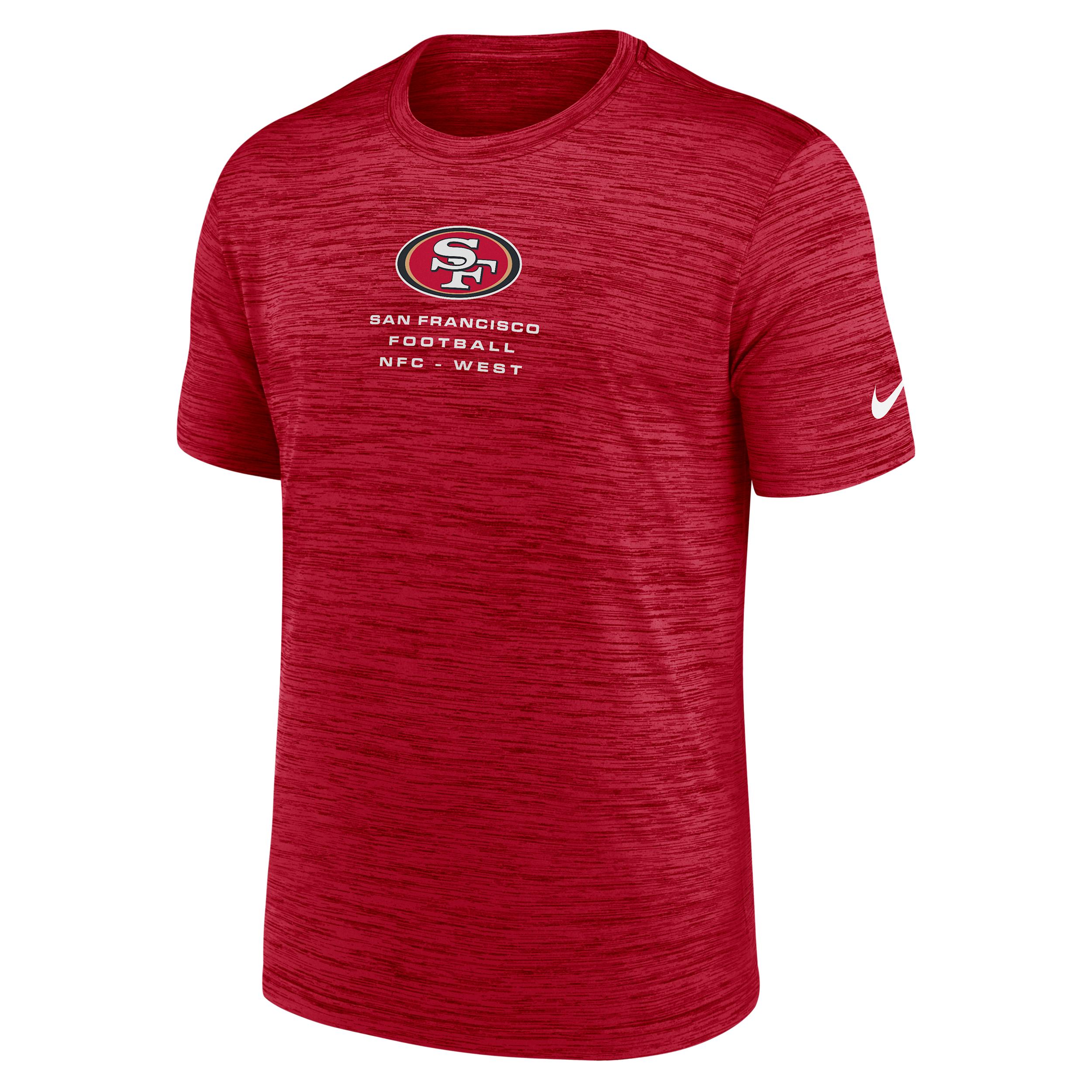 San Francisco 49ers Velocity Nike Men's Dri-FIT NFL T-Shirt by NIKE