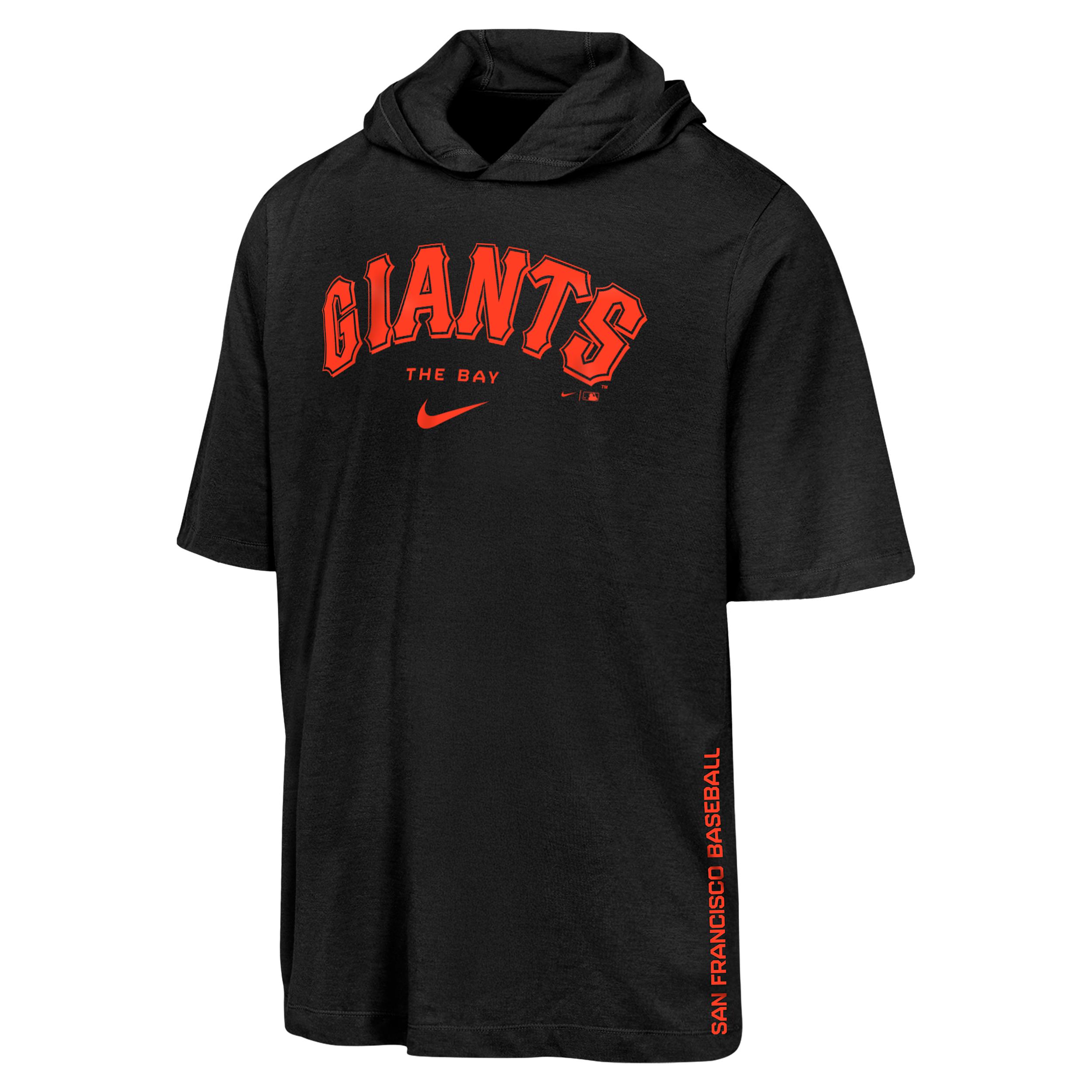 San Francisco Giants Big Kids' Nike Dri-FIT MLB Hooded T-Shirt by NIKE