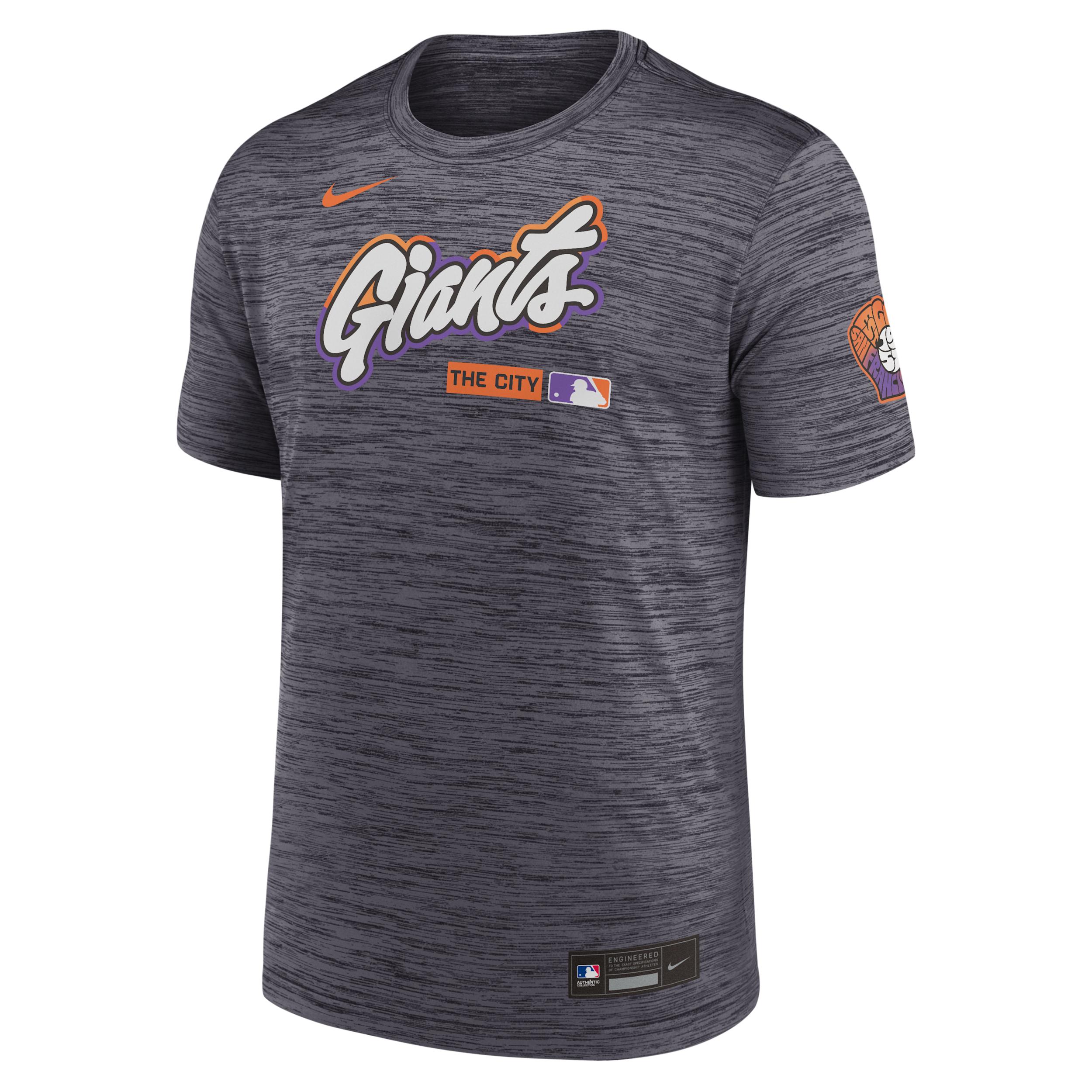 San Francisco Giants City Connect Velocity Nike Men's Dri-FIT MLB T-Shirt by NIKE