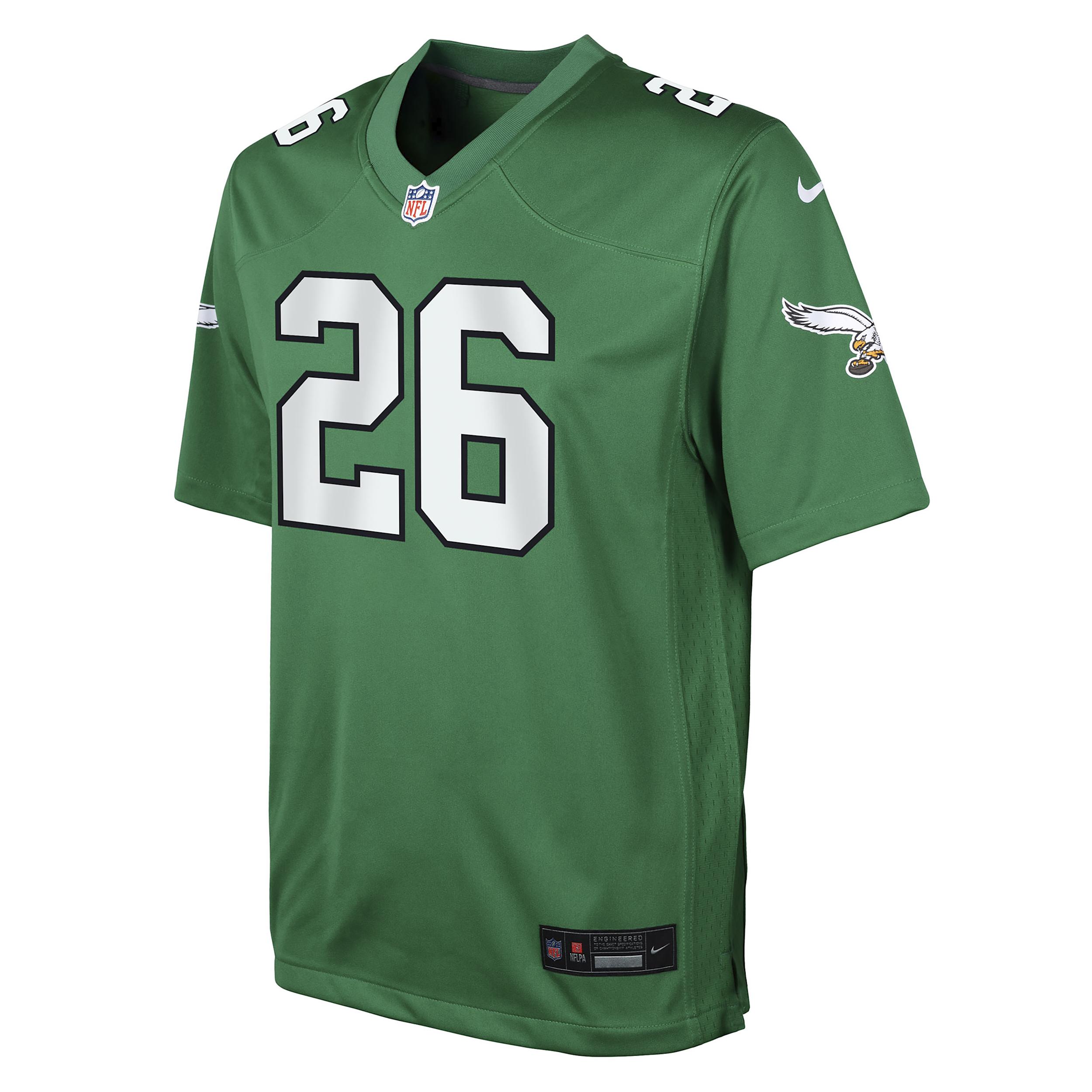 Saquon Barkley Philadelphia Eagles Big Kids' Nike NFL Game Jersey by NIKE