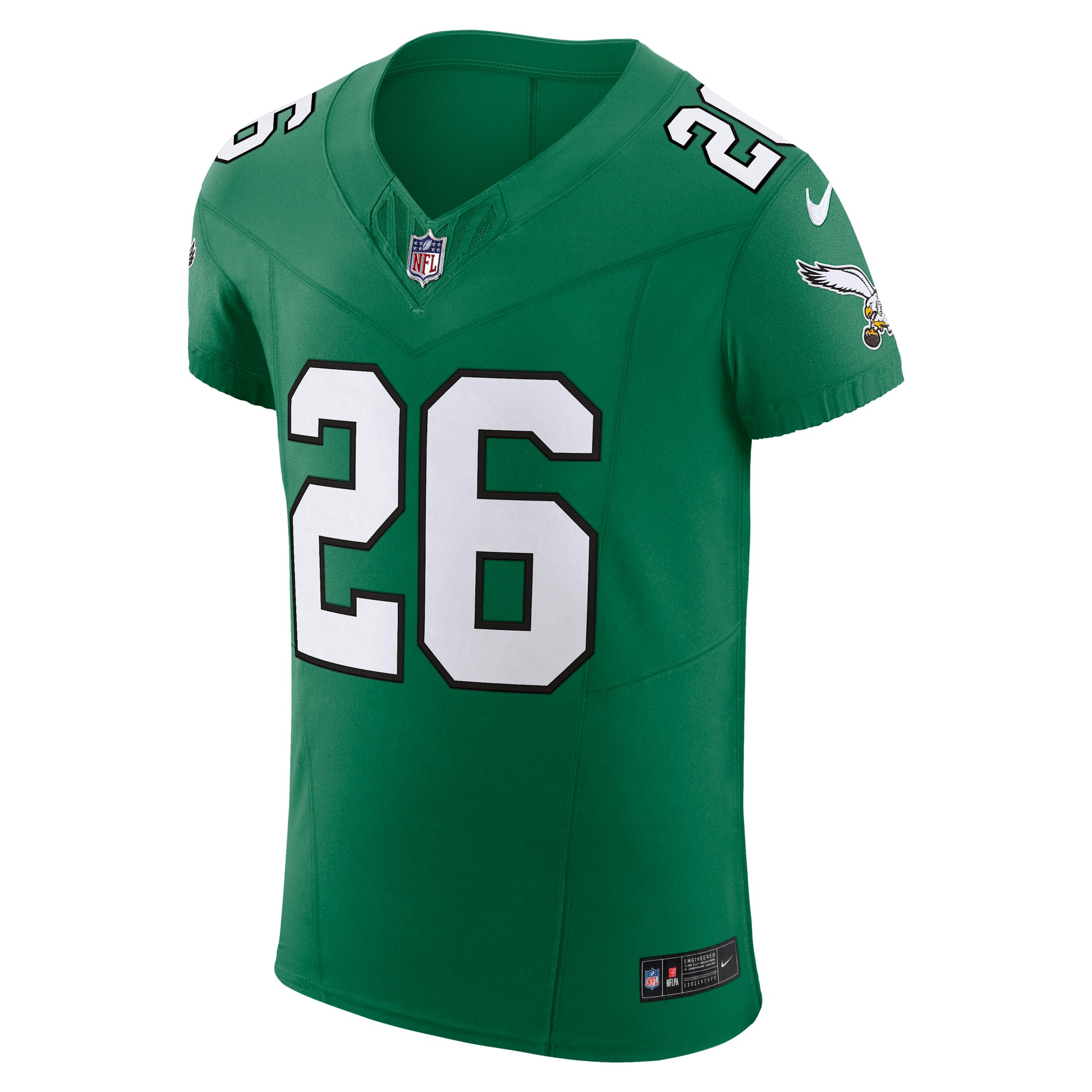 Saquon Barkley Philadelphia Eagles Nike Men's Dri-FIT NFL Elite Jersey by NIKE
