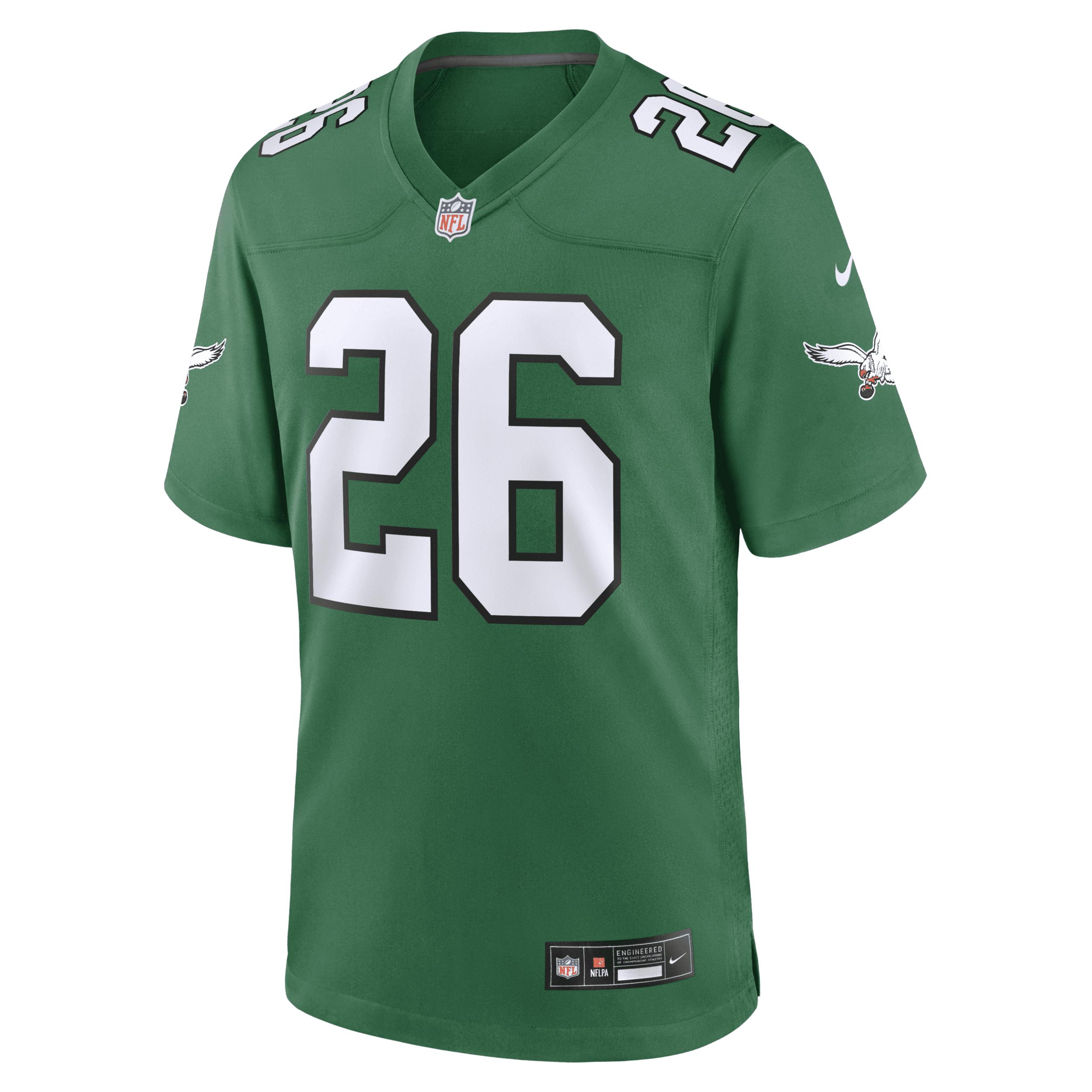 Saquon Barkley Philadelphia Eagles Nike Men's NFL Game Football Jersey by NIKE