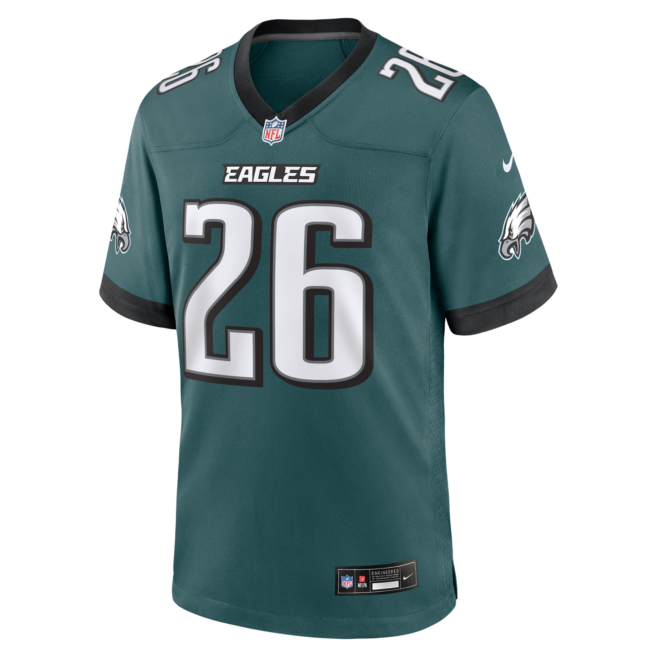 Saquon Barkley Philadelphia Eagles Nike Men's NFL Game Jersey by NIKE