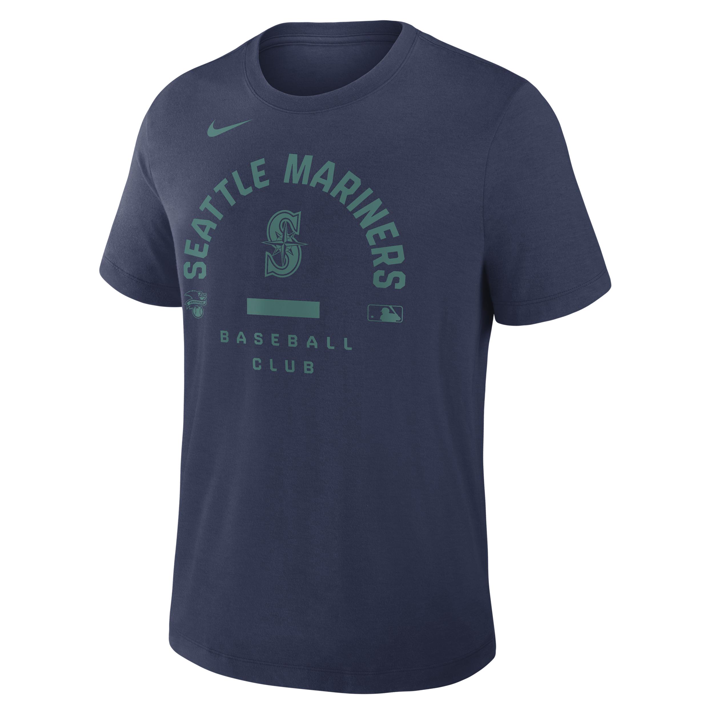 Seattle Mariners Authentic Collection Early Work Nike Men's Dri-FIT MLB T-Shirt by NIKE