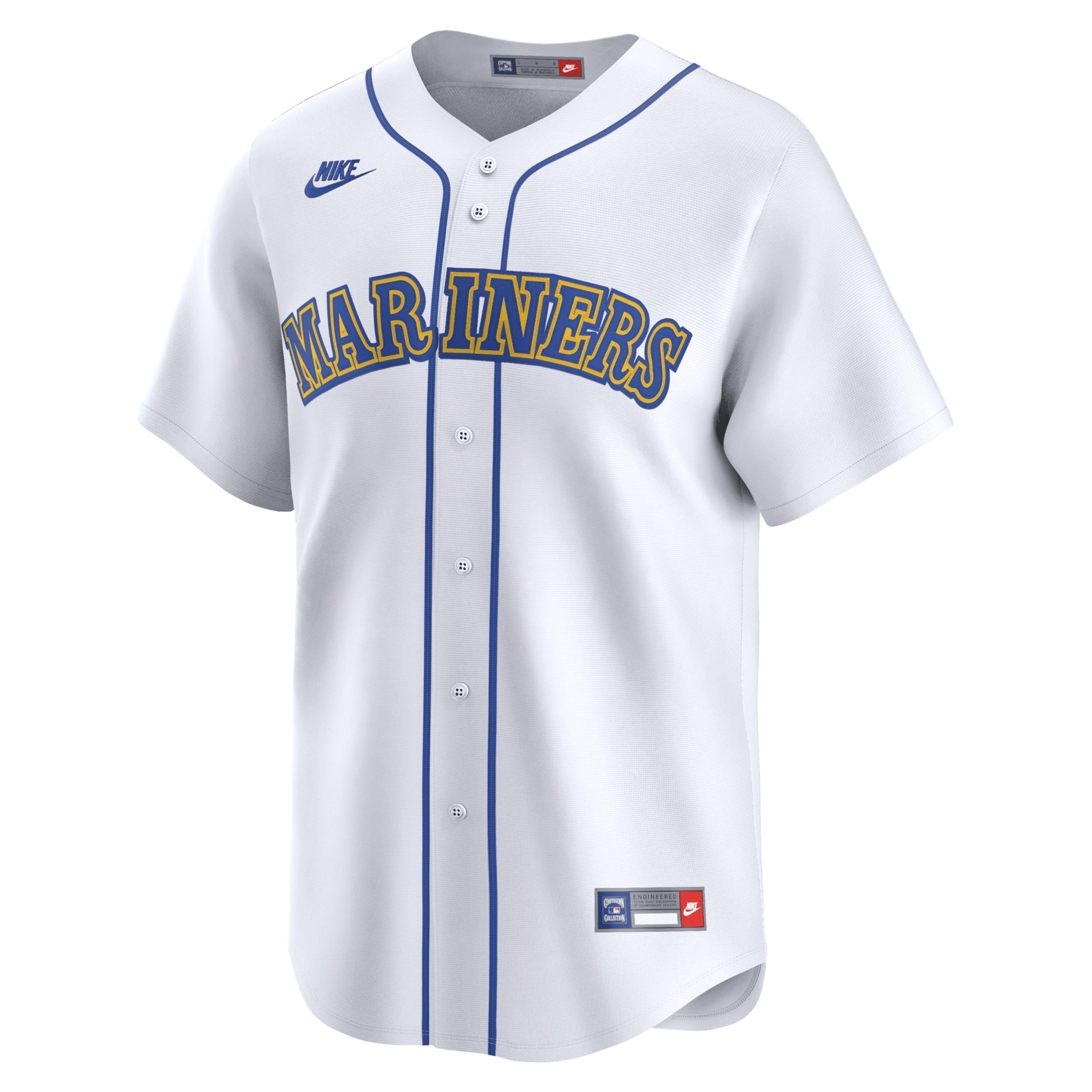 Seattle Mariners Cooperstown Nike Men's Dri-FIT ADV MLB Limited Jersey by NIKE