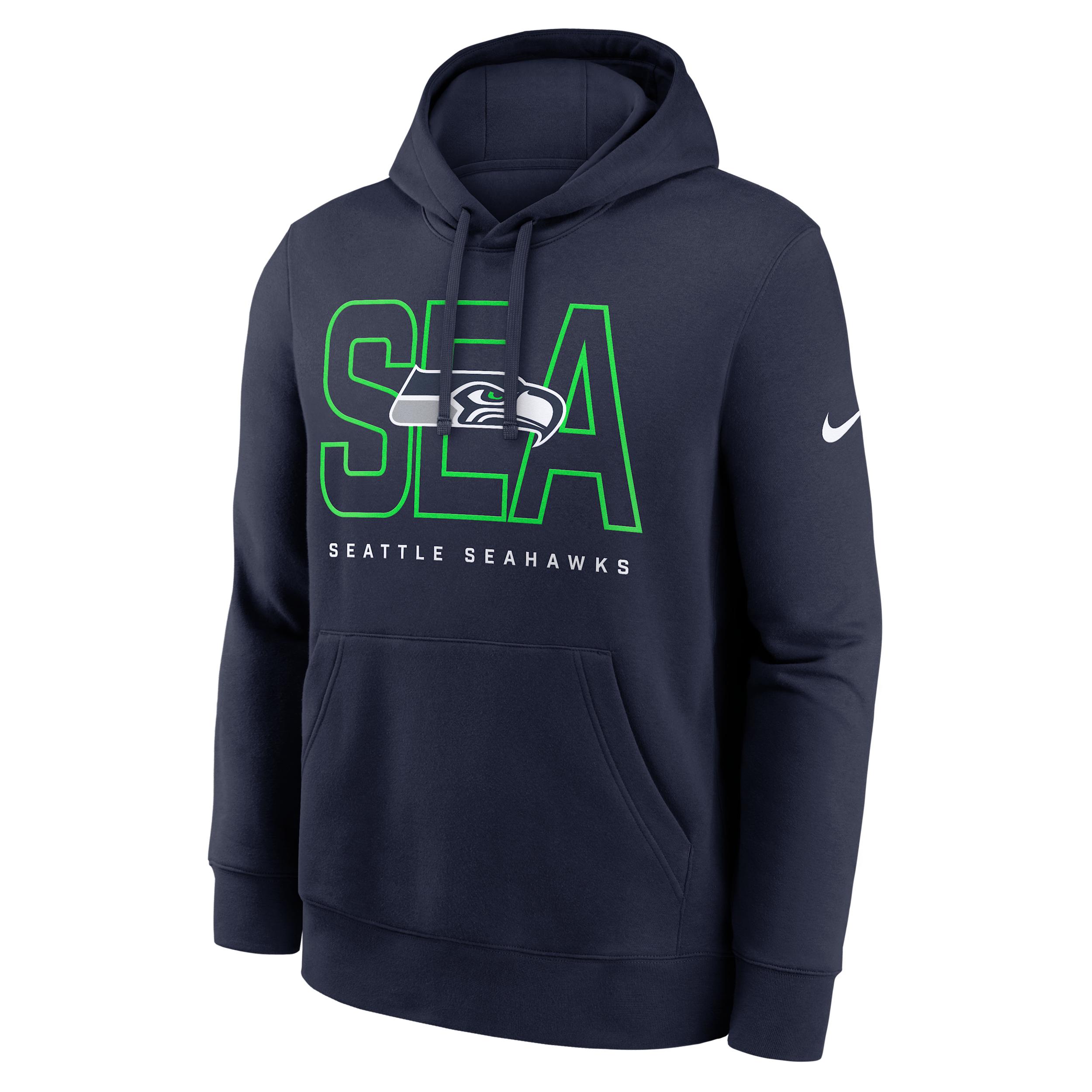 Seattle Seahawks Busted Play Club Nike Men's NFL Pullover Hoodie by NIKE