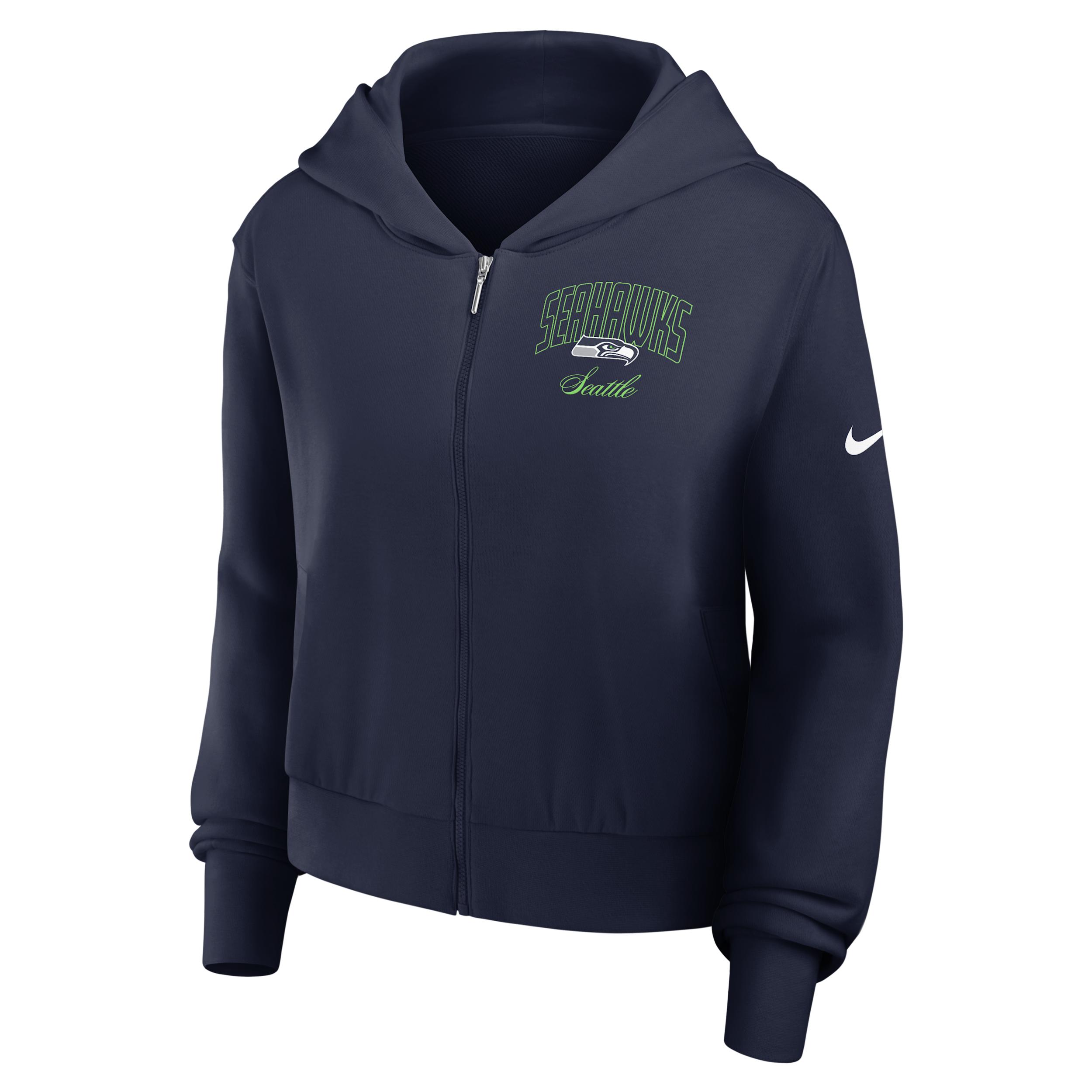 Seattle Seahawks Primetime Nike Women's NFL Full-Zip Hoodie by NIKE