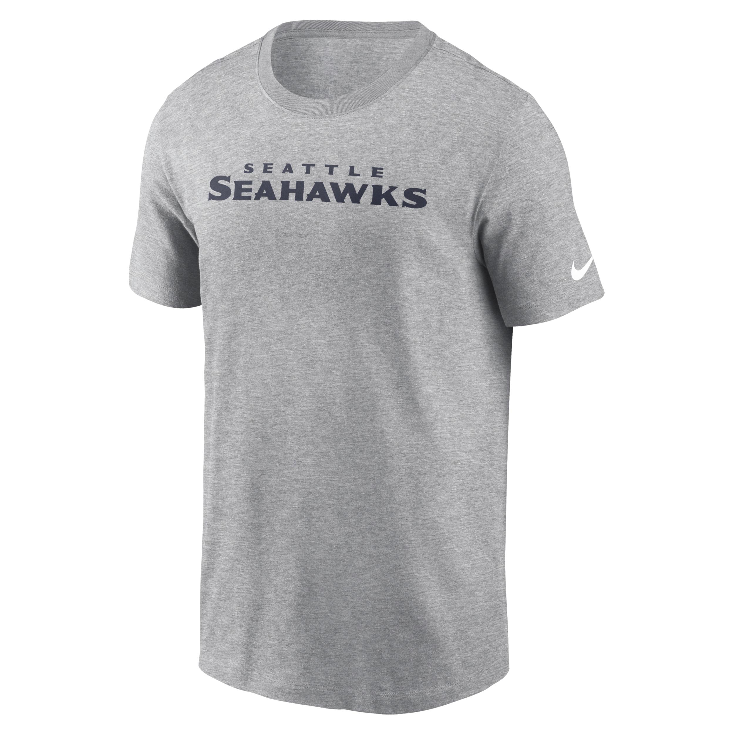 Seattle Seahawks Primetime Wordmark Essential Nike Men's NFL T-Shirt by NIKE