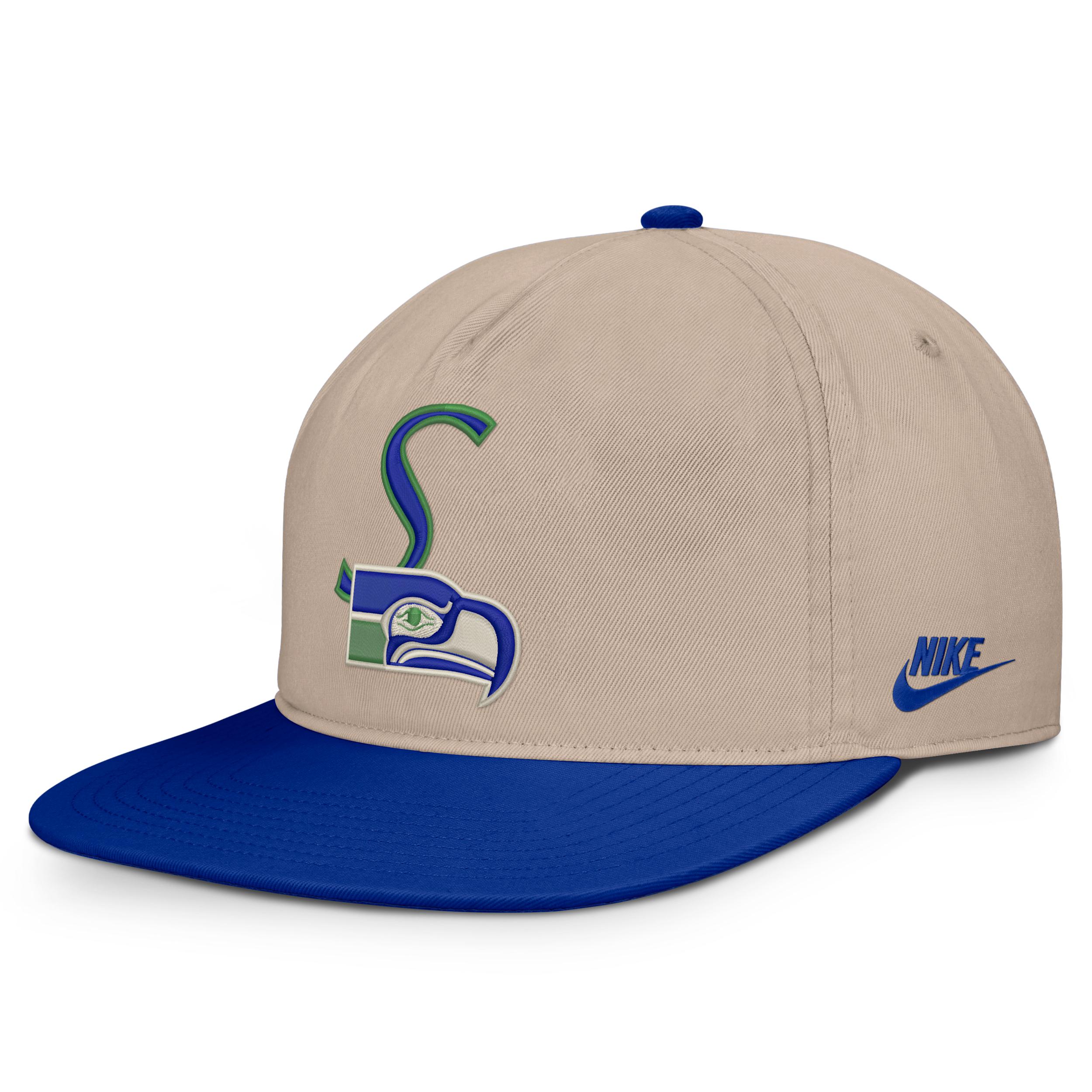 Seattle Seahawks Rewind Pro Nike Men's NFL Adjustable Hat by NIKE