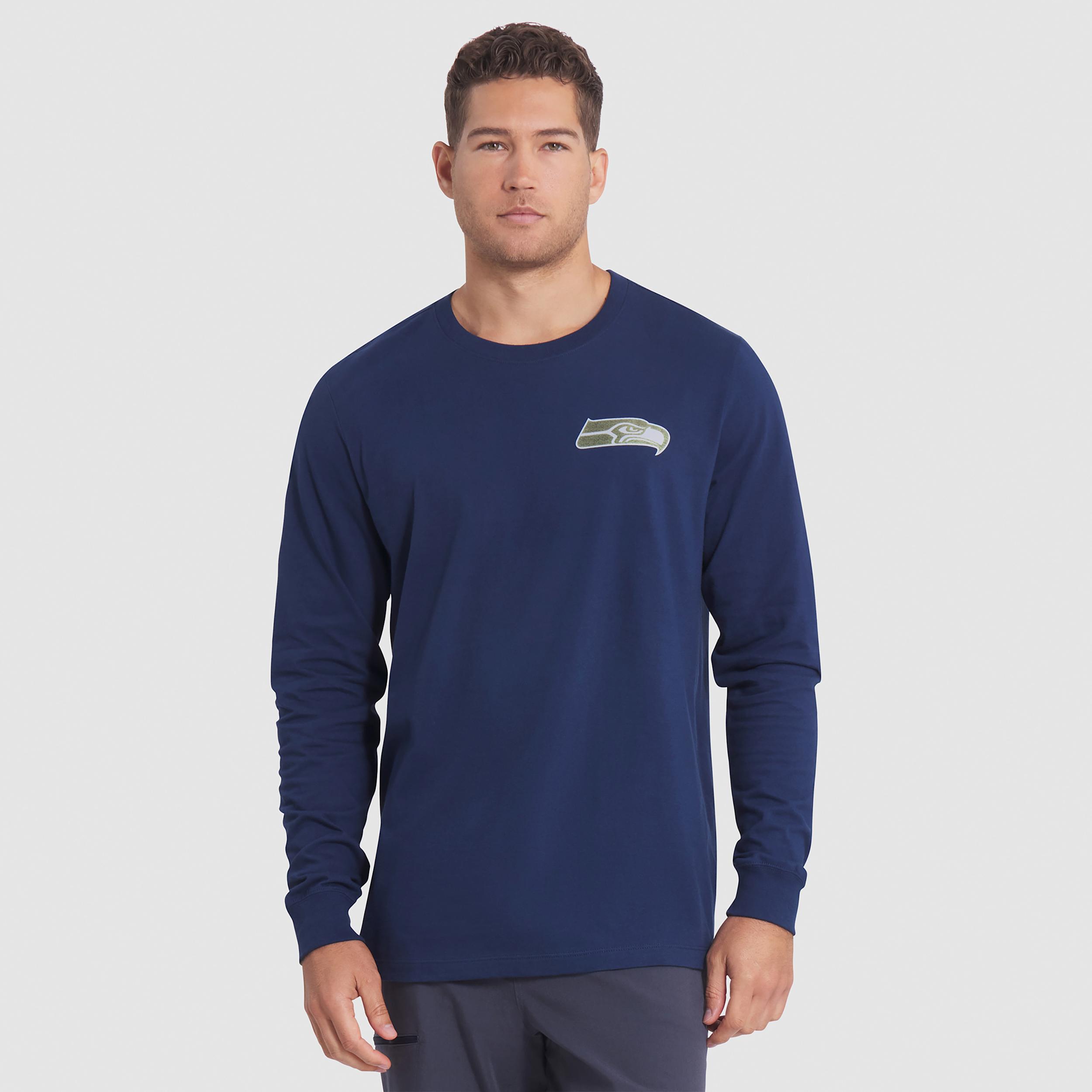 Seattle Seahawks Rivalries Collection Essential Nike Men's NFL Long-Sleeve T-Shirt by NIKE