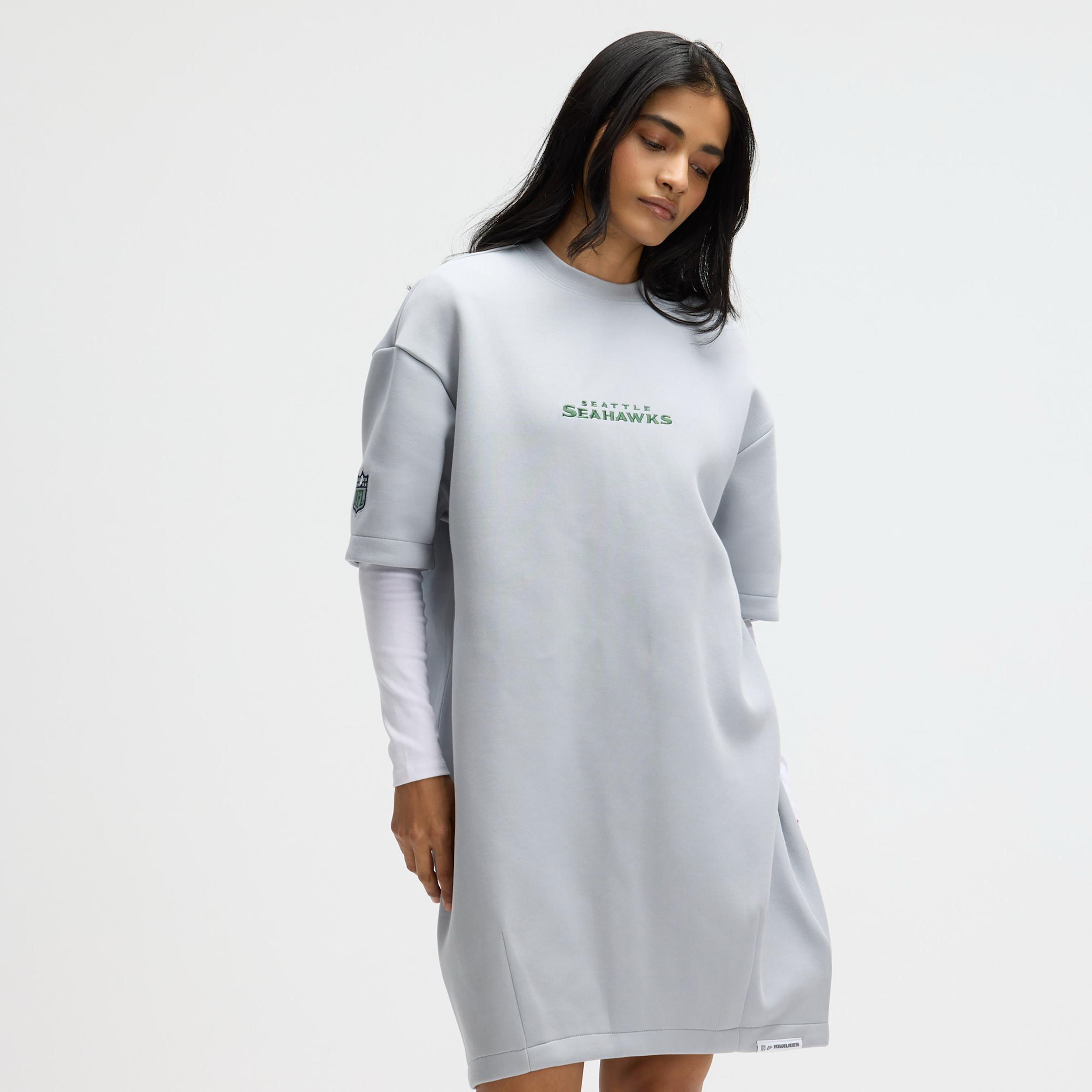 Seattle Seahawks Rivalries Collection Oversized Tech Fleece Nike Women's NFL Dress by NIKE