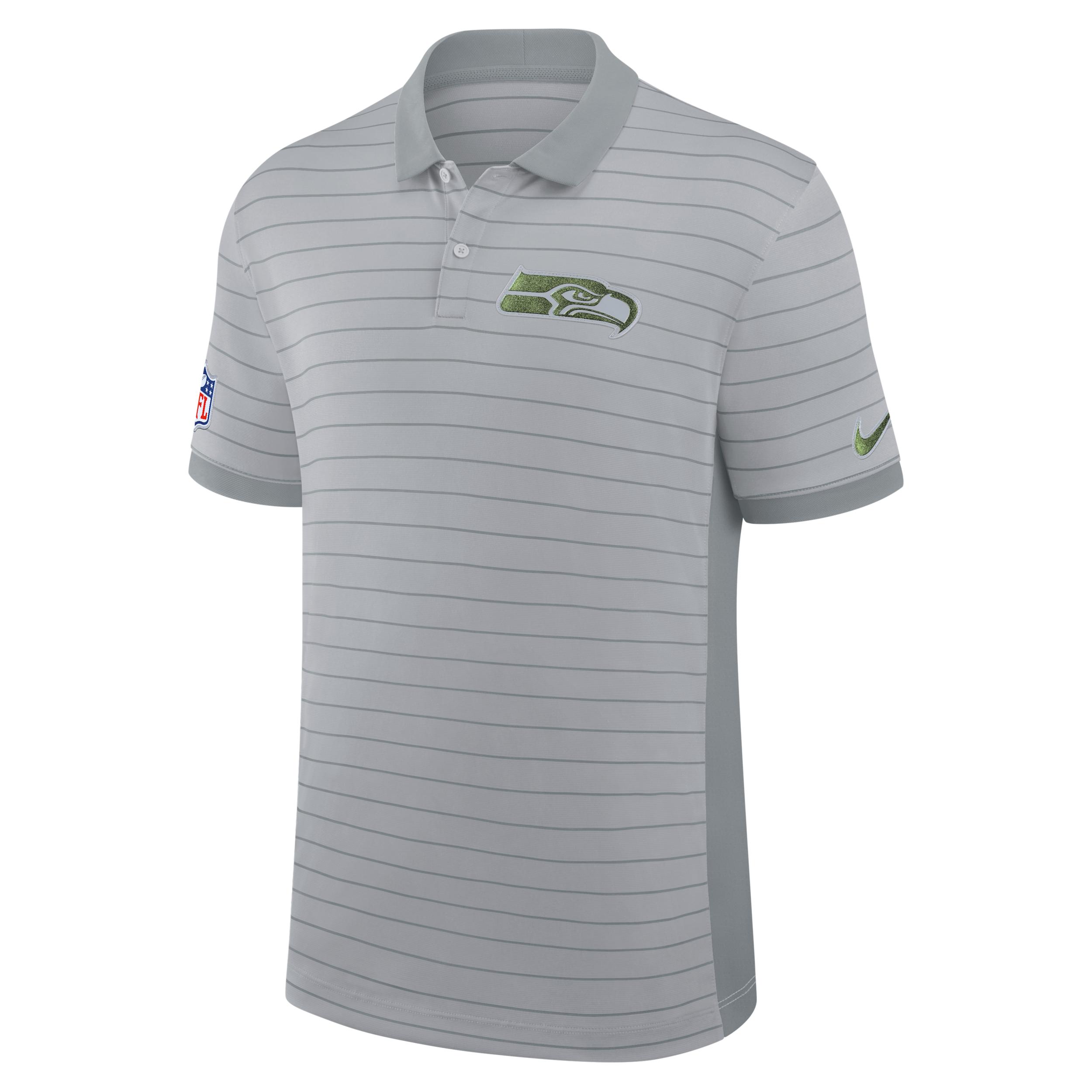 Seattle Seahawks Rivalries Collection Sideline Victory Nike Men's Dri-FIT NFL Polo by NIKE