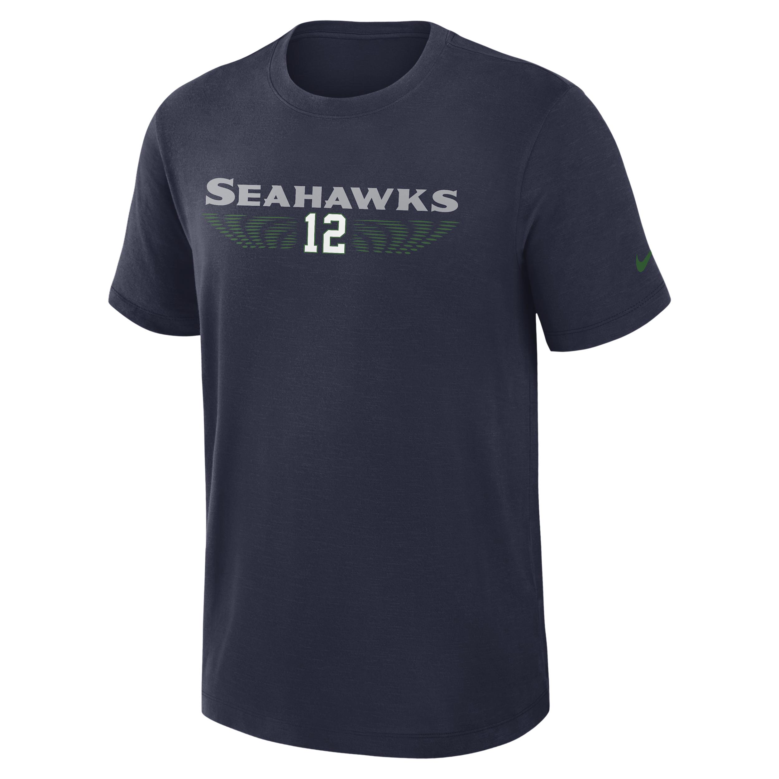 Seattle Seahawks Rivalries Collection Slub Nike Men's Dri-FIT NFL T-Shirt by NIKE