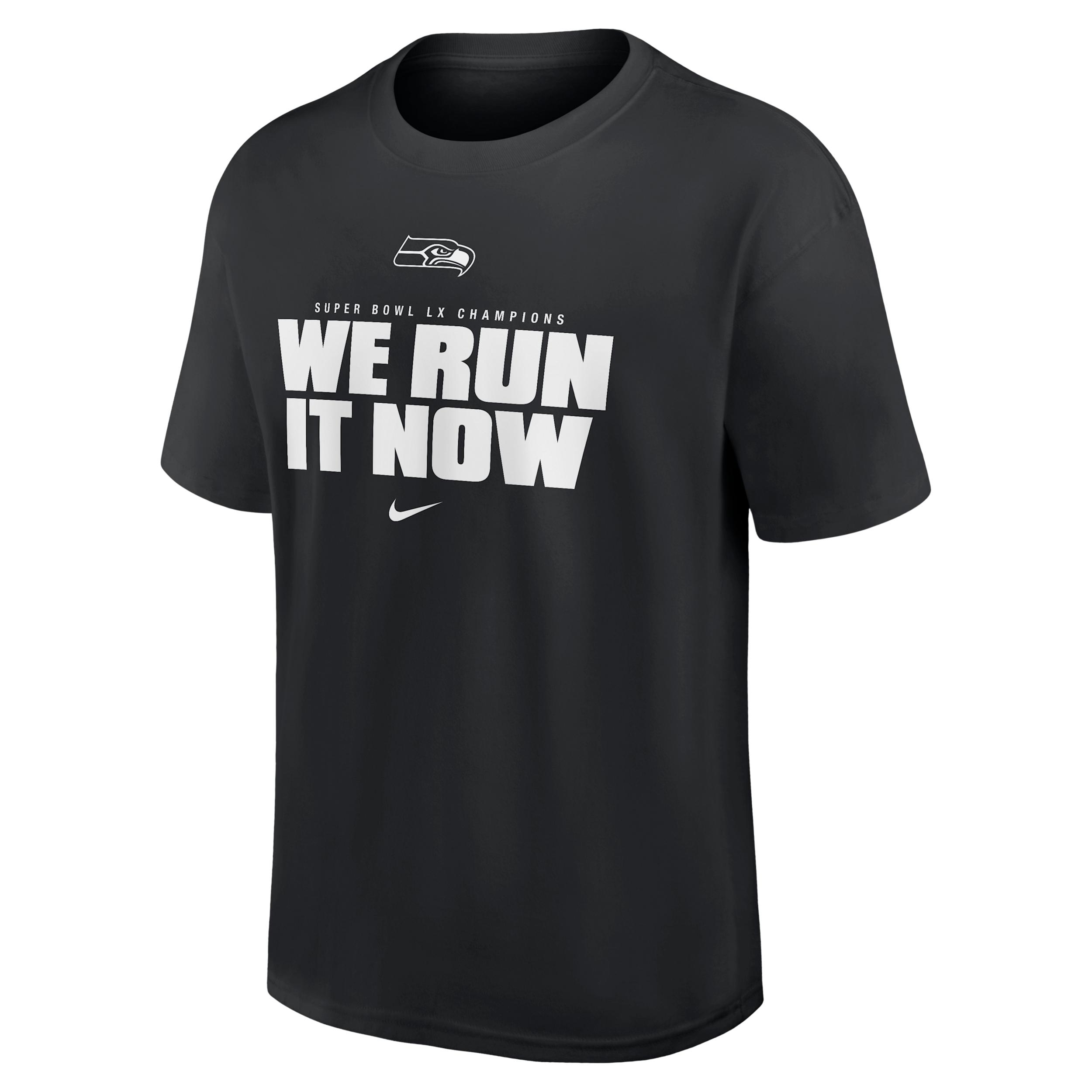 Seattle Seahawks Super Bowl LX Winner Nike Men's NFL T-Shirt by NIKE