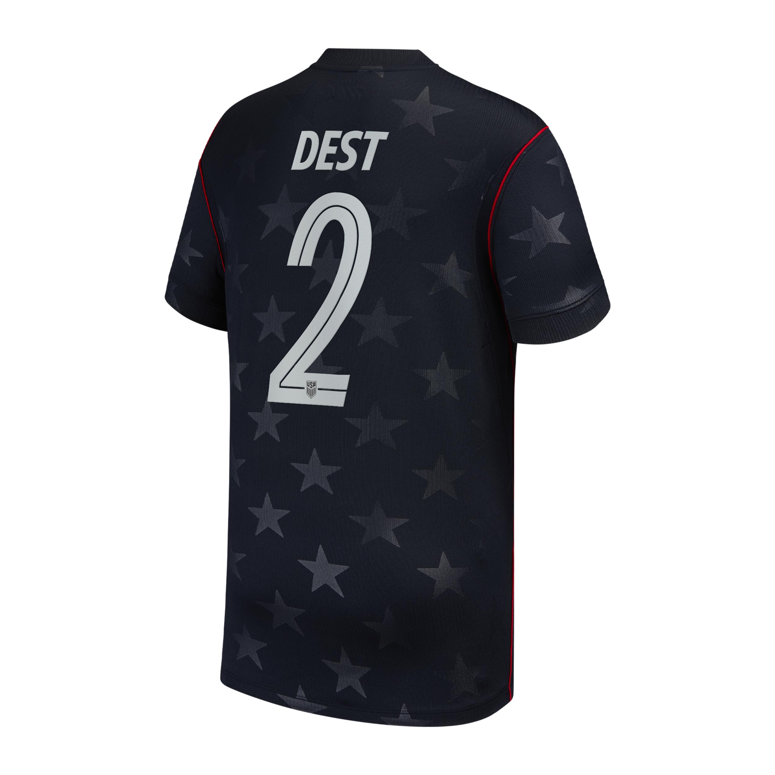 SergiÃ±o Dest USMNT 2026 Match Away Big Kids' Nike Aero-FIT Soccer Jersey by NIKE