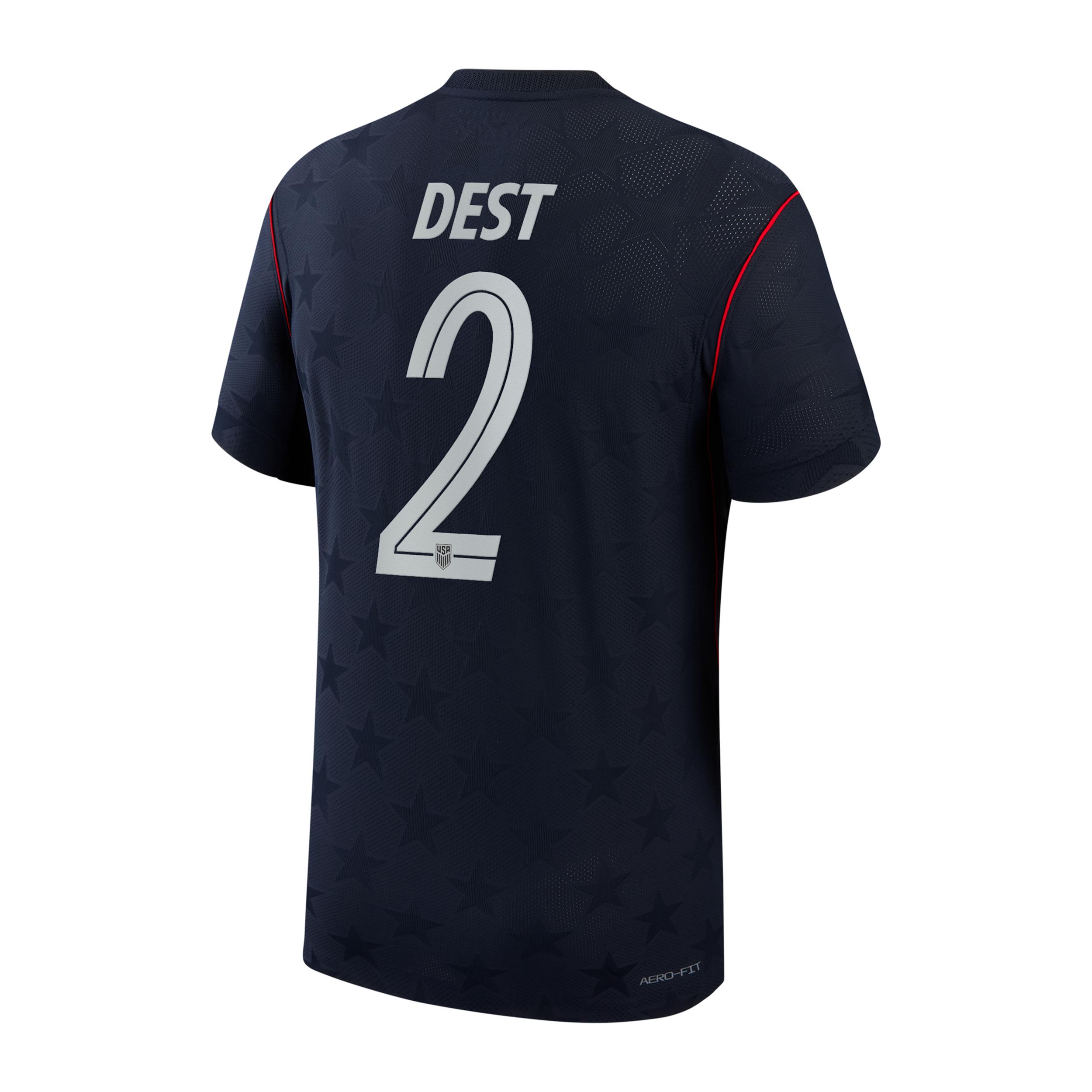 SergiÃ±o Dest USMNT 2026 Match Away Nike Men's Aero-FIT Soccer Jersey by NIKE