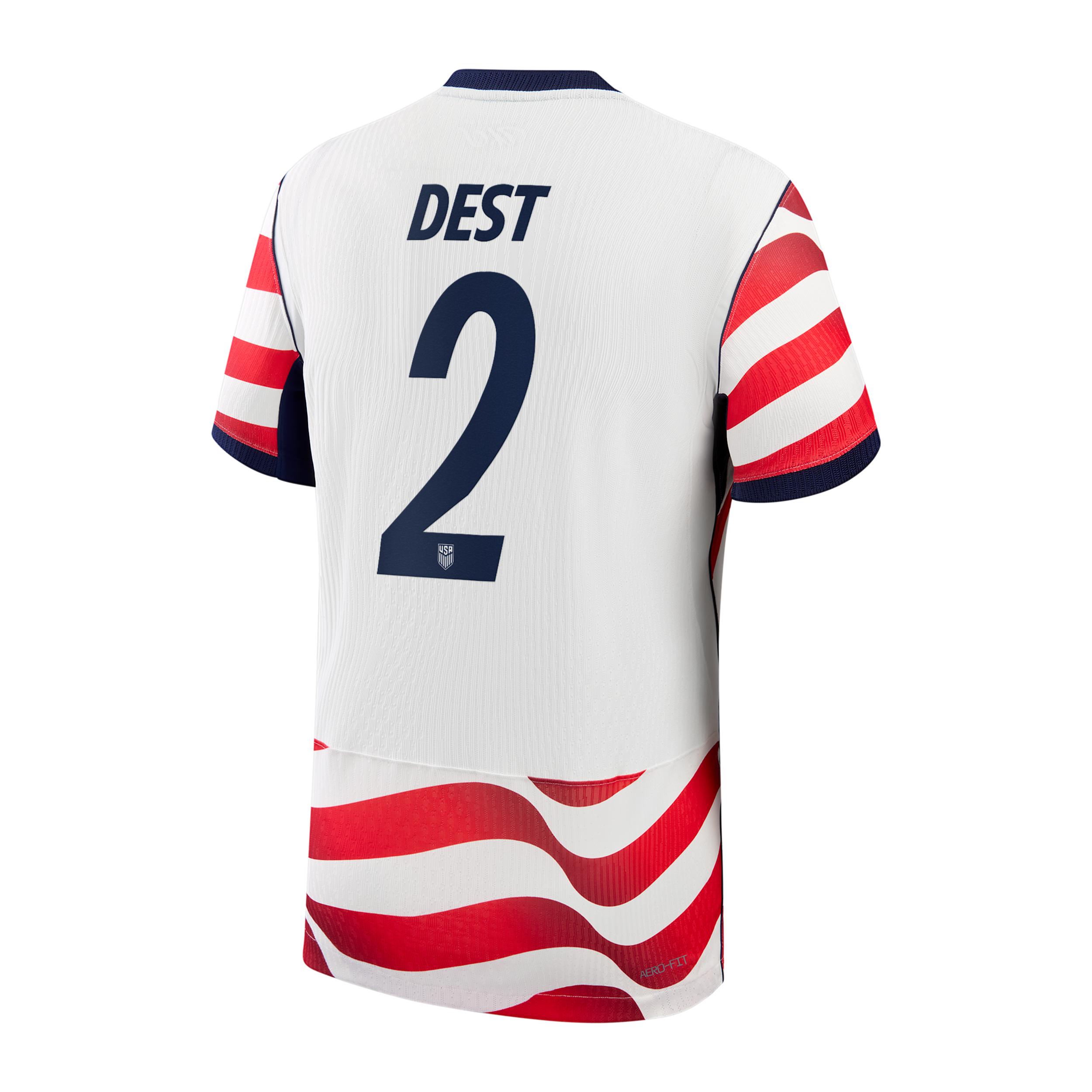 SergiÃ±o Dest USMNT 2026 Match Home Nike Men's Aero-FIT Soccer Jersey by NIKE