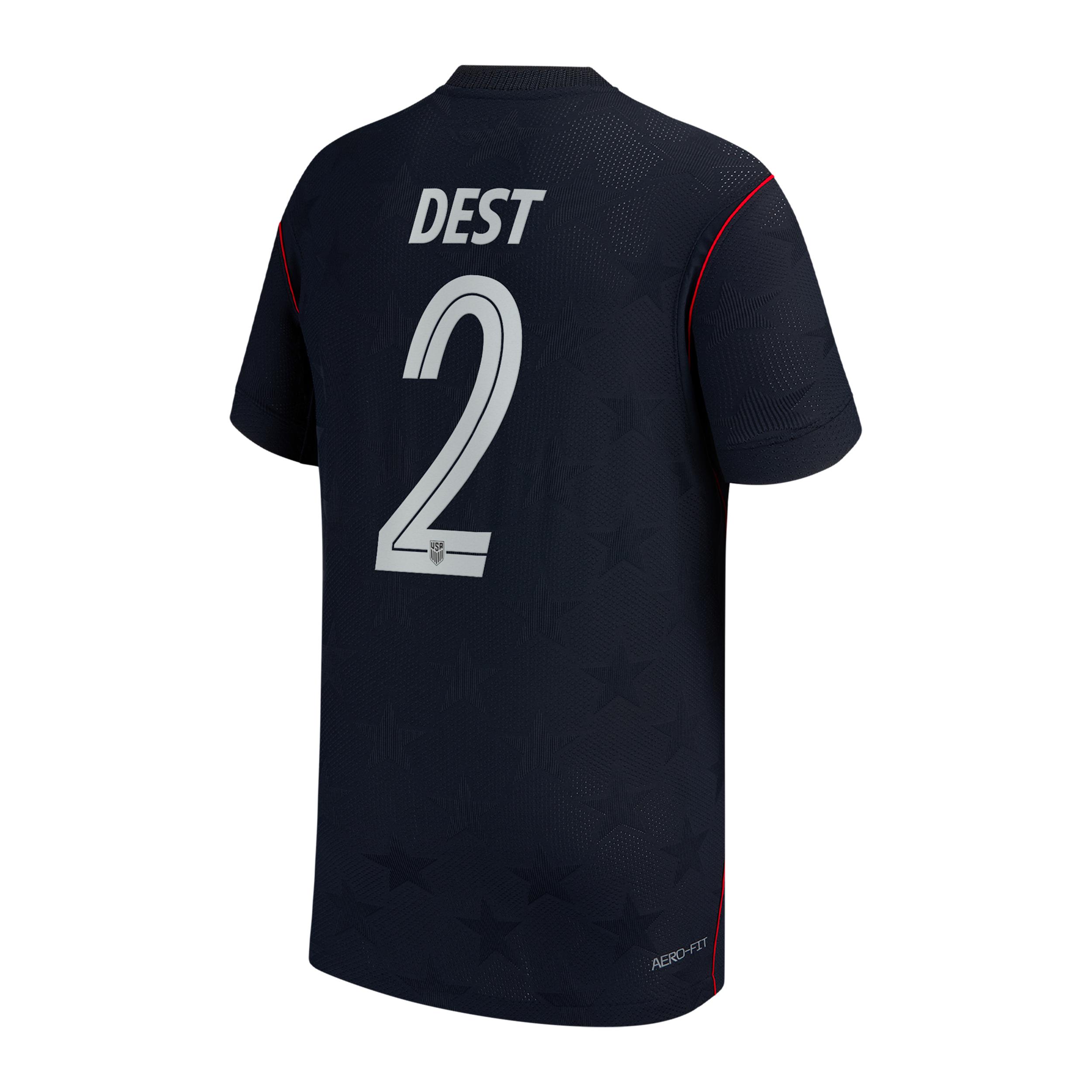 SergiÃ±o Dest USMNT 2026 Stadium Away Big Kids' Nike Dri-FIT Soccer Jersey by NIKE