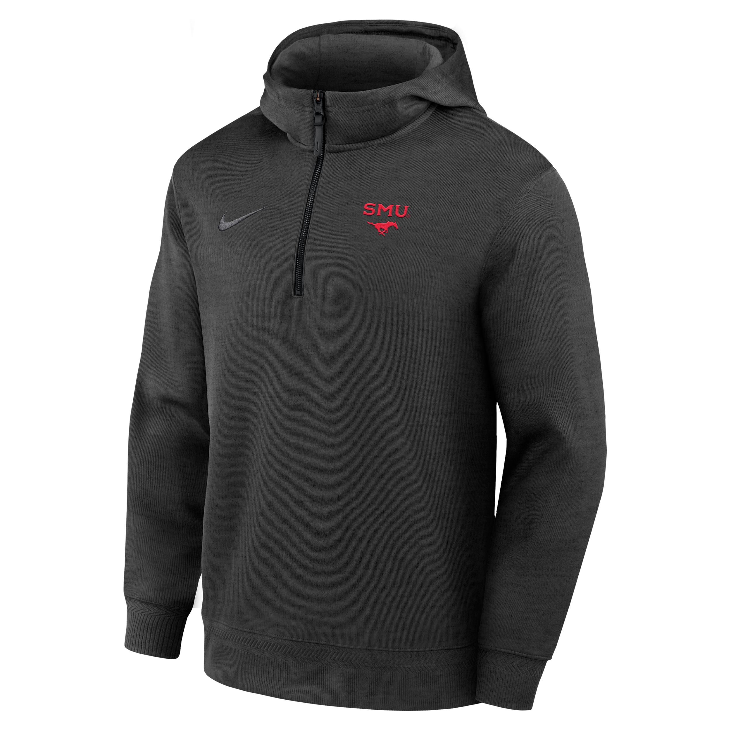 Smu Mustangs Nike Men's NCAA Basketball Coaches' Pullover Hoodie by NIKE