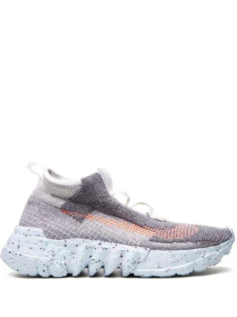 Space Hippie 02 "Hyper Crimson" sneakers by NIKE