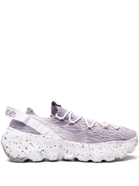 Space Hippie 04 "Purple Dawn/White/Sunset Tint" sneakers by NIKE