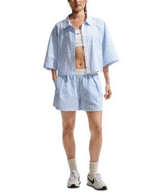 Sportswear Chill Poplin Women's Oversized Striped Top by NIKE