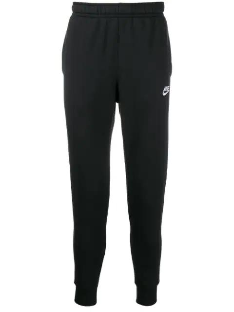 Sportswear Club "Black/White" fleece track pants by NIKE