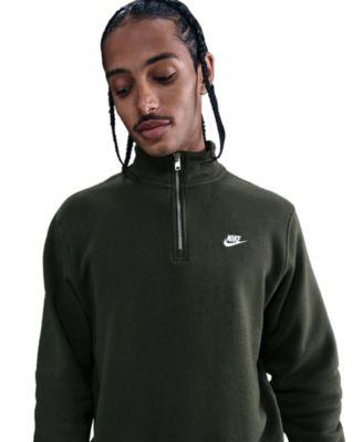 Sportswear Club Men's Half-Zip Fleece Sweatshirt by NIKE