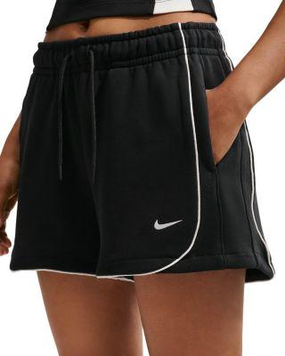 Sportswear Women's Loose Mid Rise Fleece Shorts by NIKE