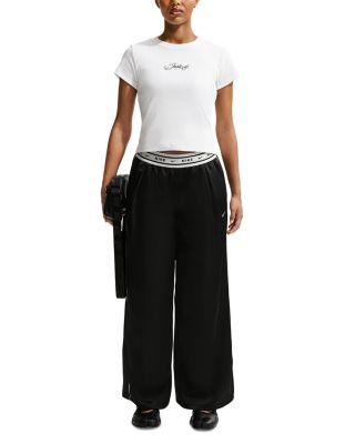 Sportswear Women's Ribbed Cropped Tee by NIKE