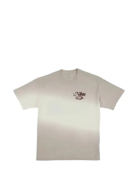 Sportswear logo-print gradient-effect T-shirt by NIKE