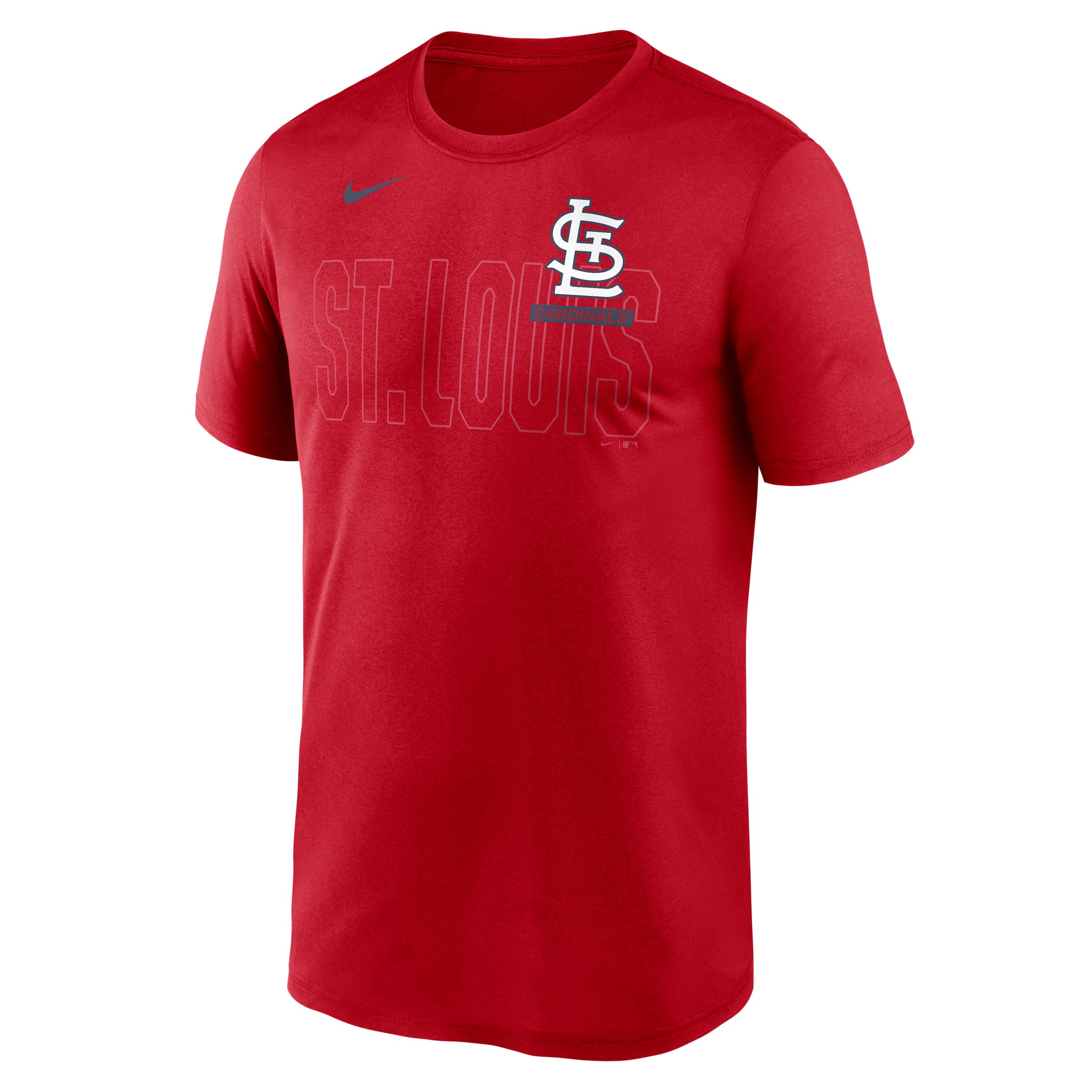 St. Louis Cardinals Knockout Team Legend Nike Men's Dri-FIT MLB T-Shirt by NIKE