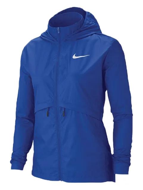 Stadium Packable Running Rain "Blue" parka coat by NIKE