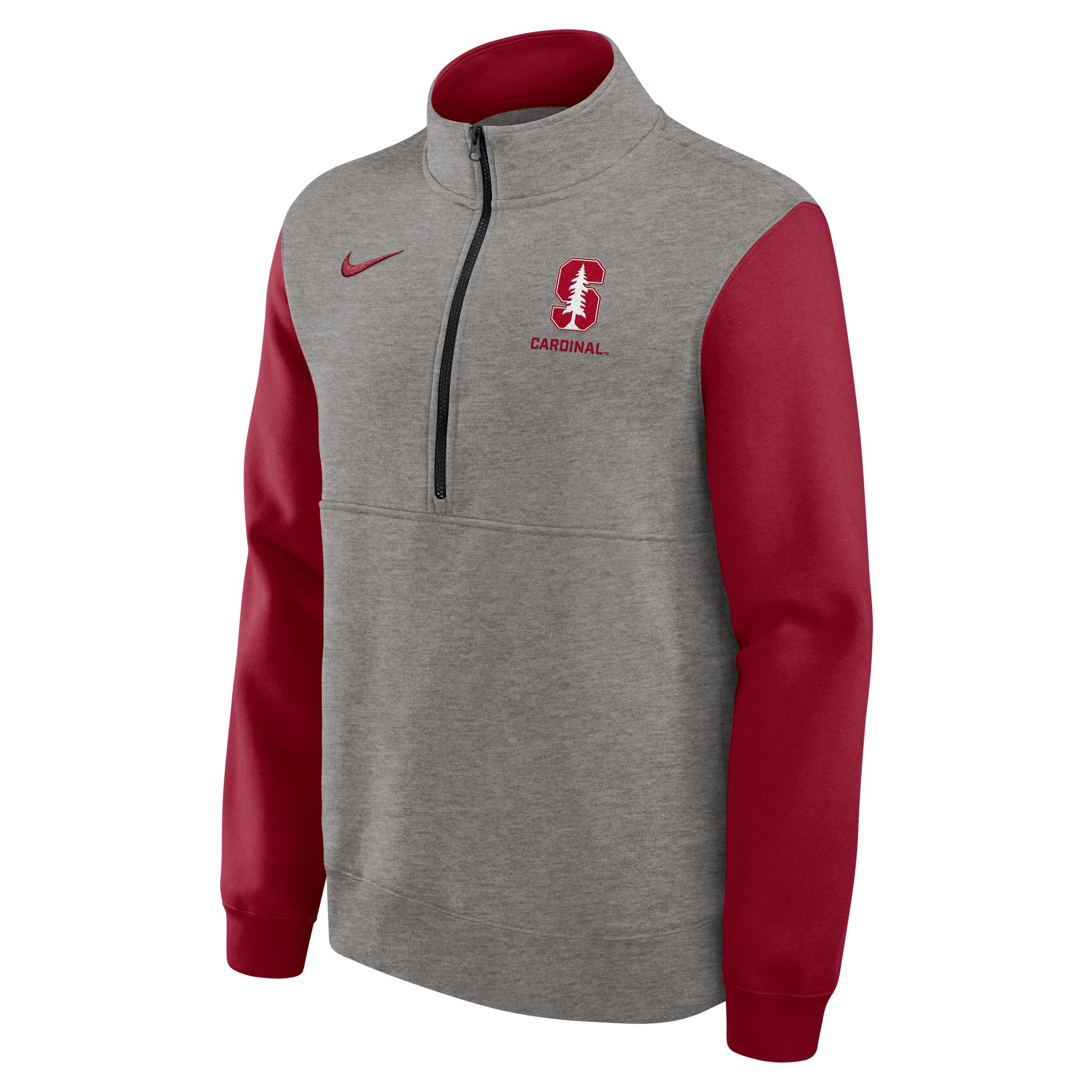 Stanford Club Nike Men's College 1/2-Zip Crew by NIKE