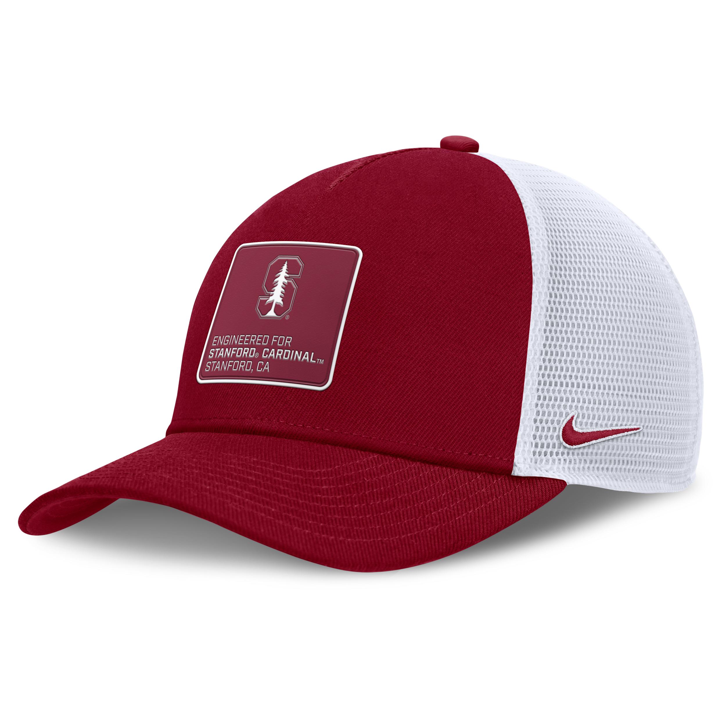 Stanford On-Field Rise Engineered Nike Men's College Trucker Adjustable Hat by NIKE